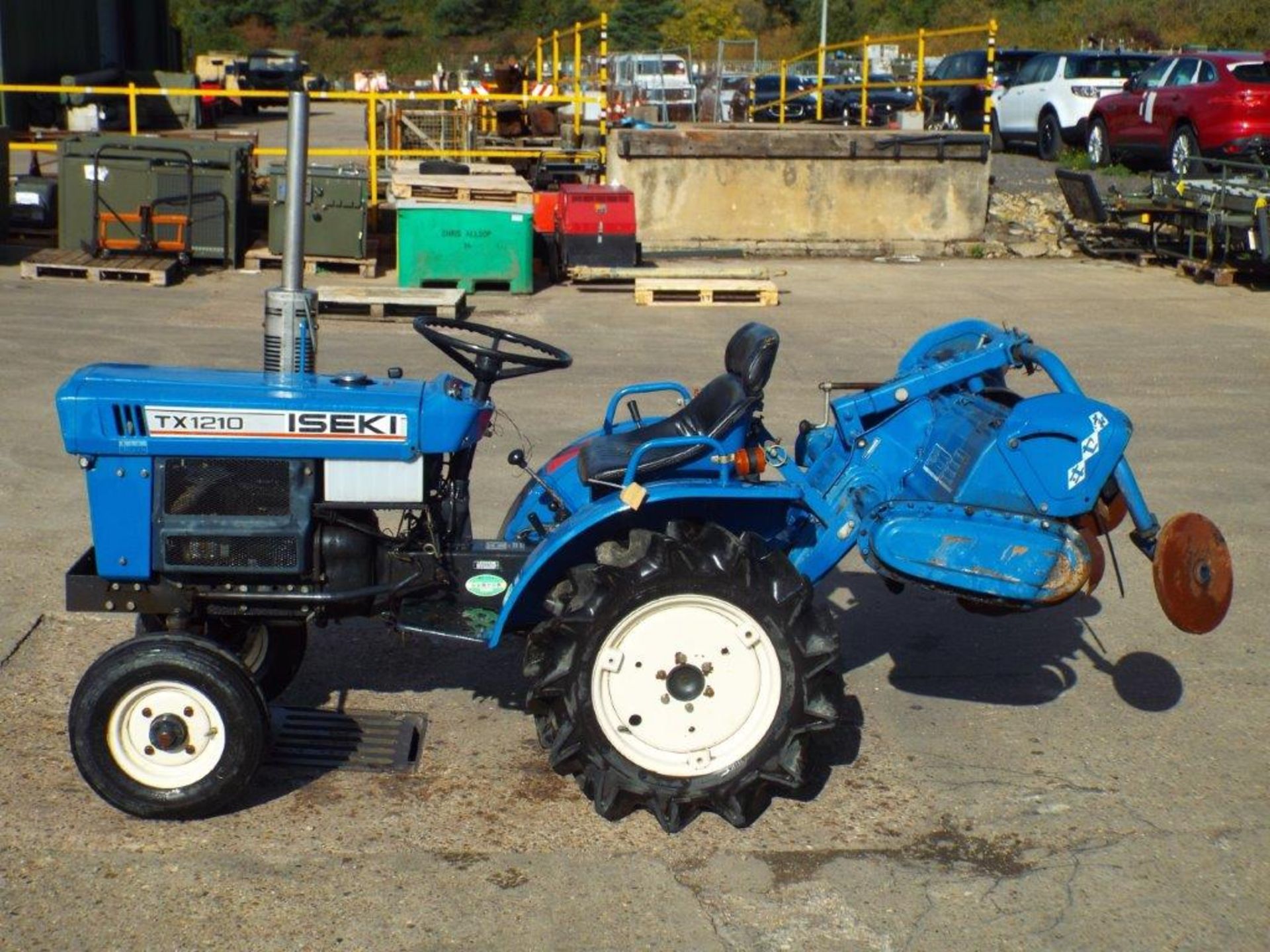 Iseki TX1210 Compact Tractor C/W Rotovator - Bild 4 aus 22