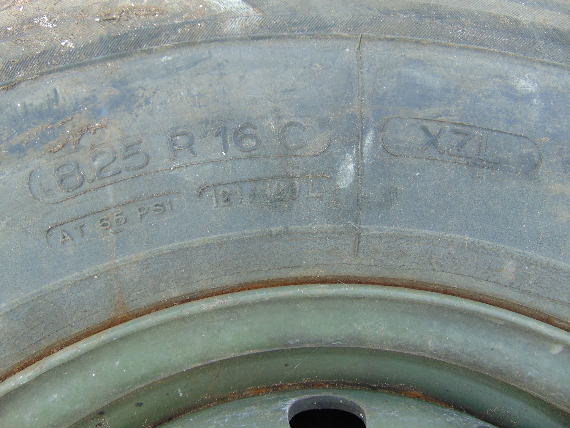 4 x Michelin XZL 8.25 R16 Tyres - Image 4 of 6