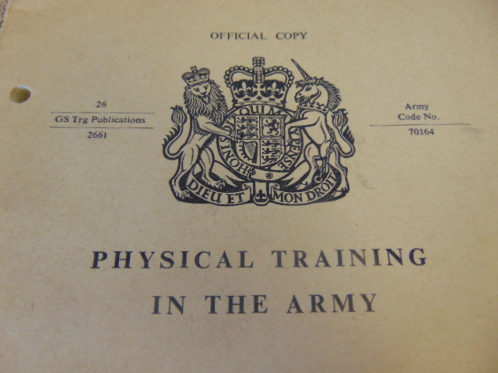 1966 Physical Training in the Army Pamphlet - Bild 2 aus 8