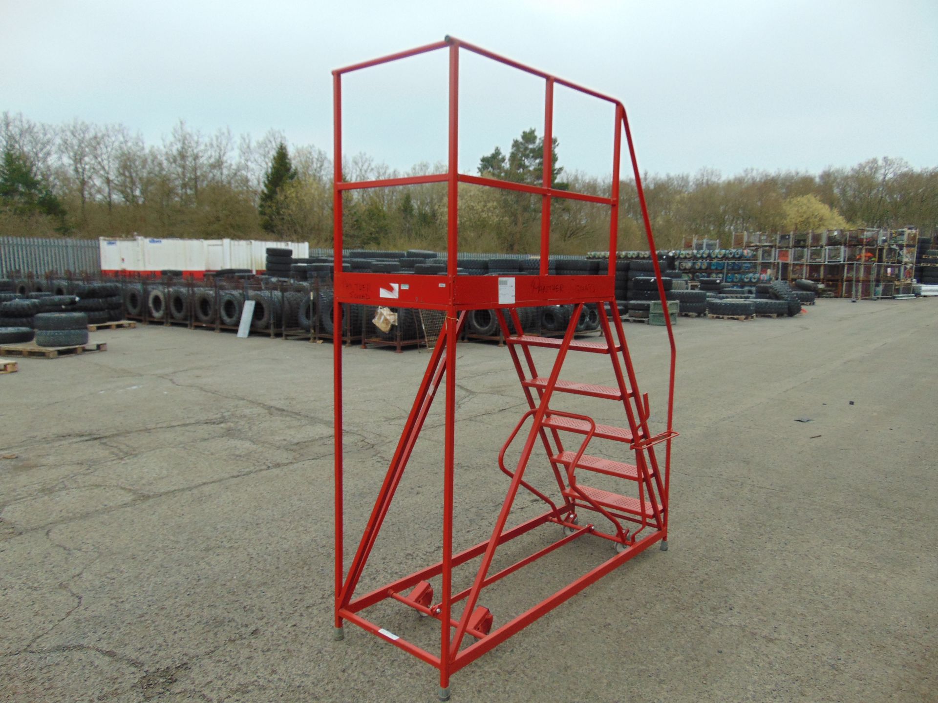 6-Step mobile Warehouse Ladder - Image 2 of 7