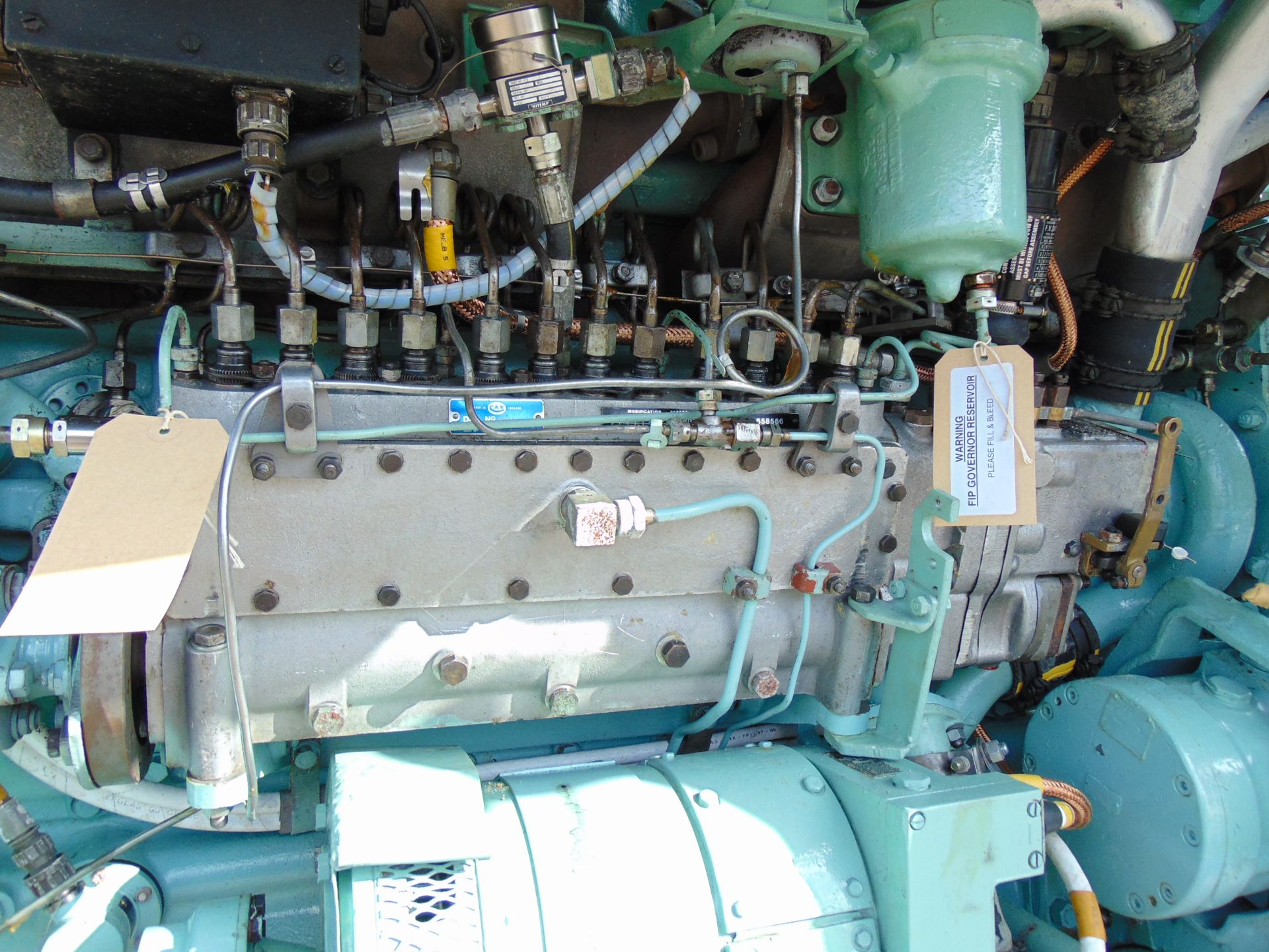 Cheiftain MBT Leyland L60 MK4 19L Vertical Six Cylinder Opposed Piston Diesel Engine Power Pack - Image 19 of 34