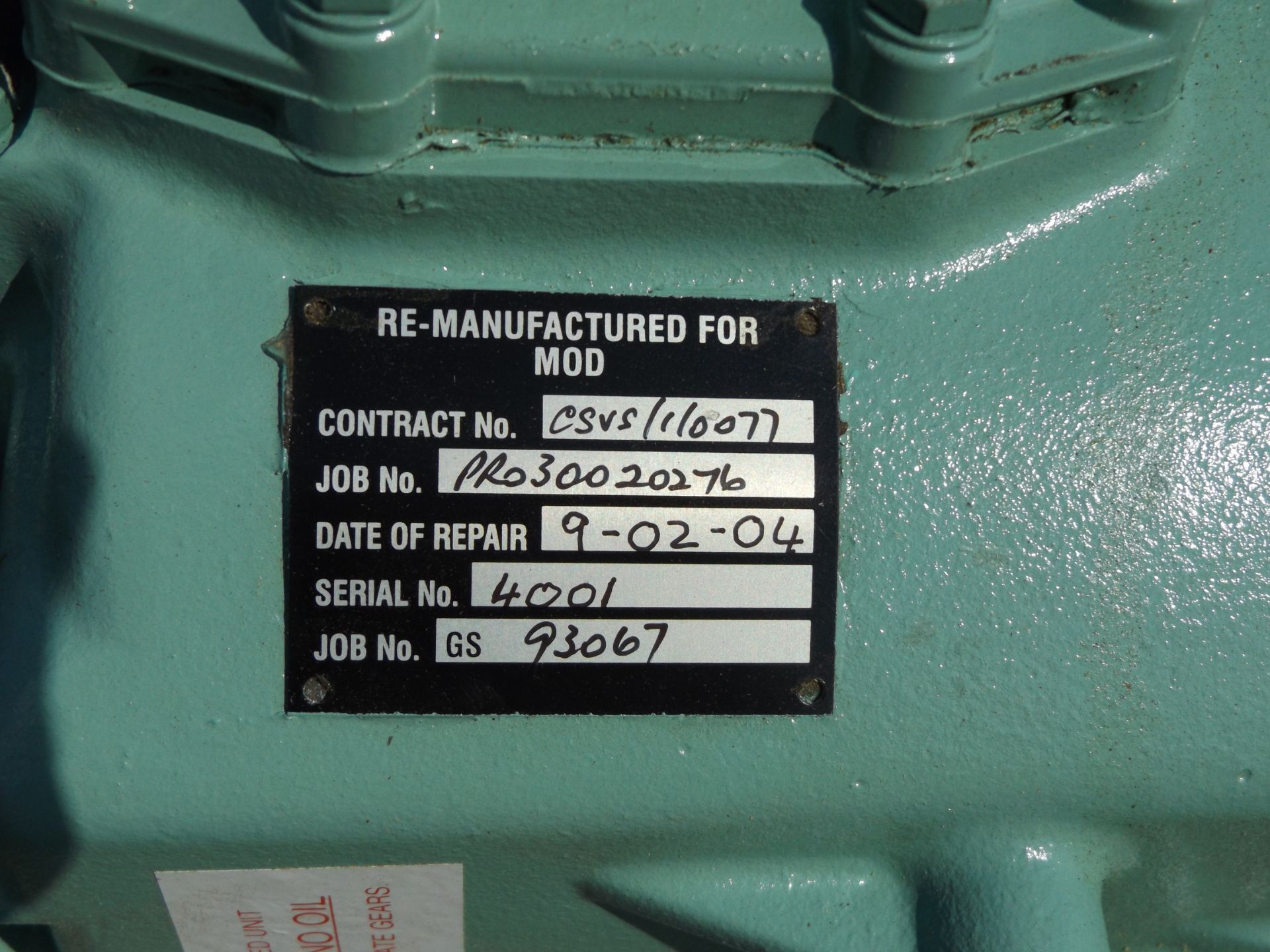 A1 Reconditioned Acmat Gearbox - Image 7 of 8