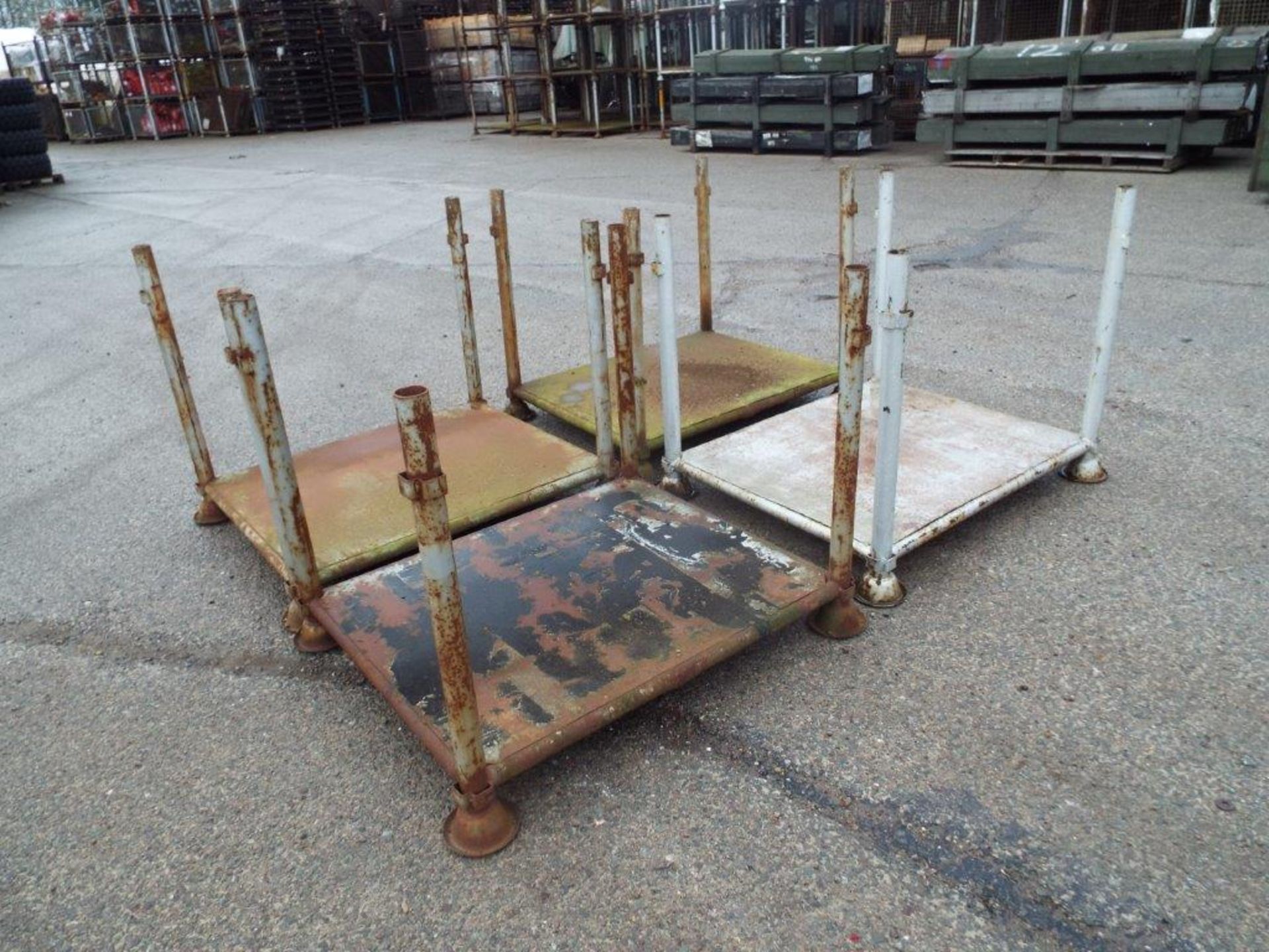 4 x Nato Stacking Post Pallets