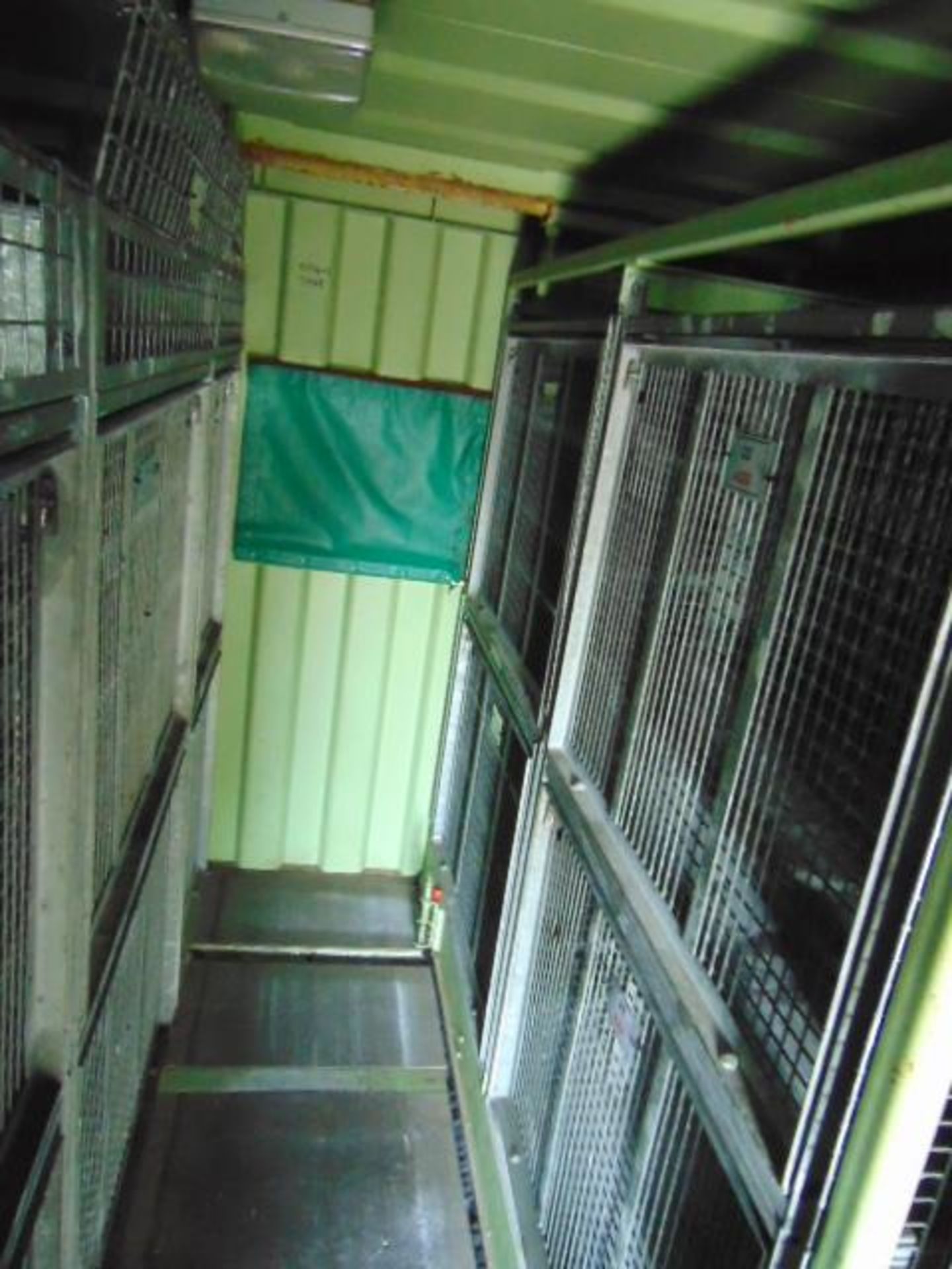 20ft ISO Shipping Container complete with fitted internal roller racking storage system. - Image 12 of 16
