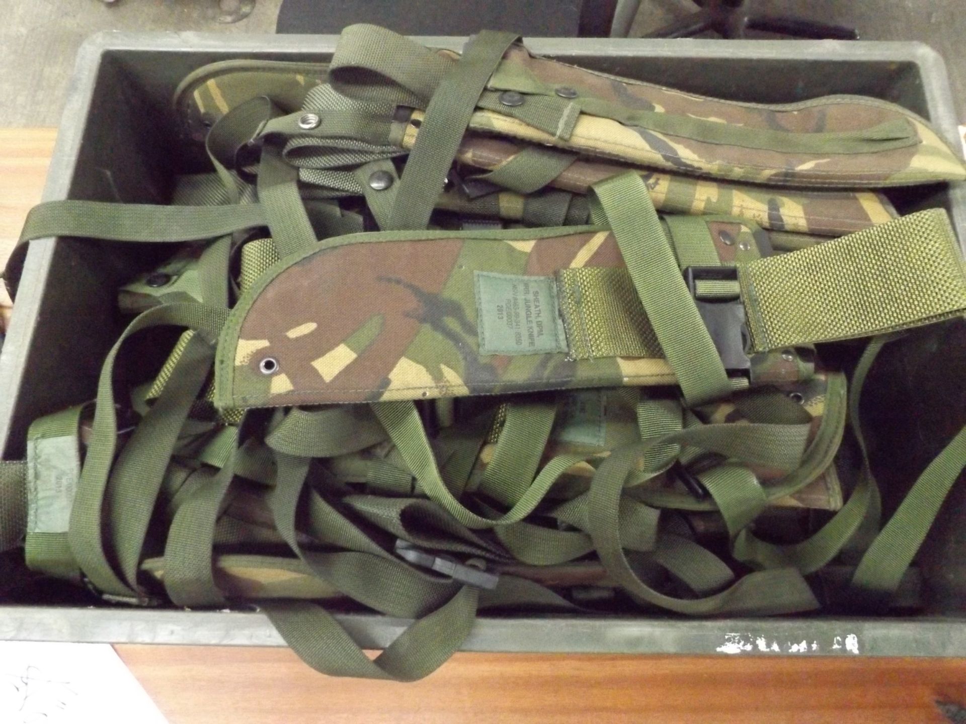 35 x Camouflaged Jungle Knife Sheaths