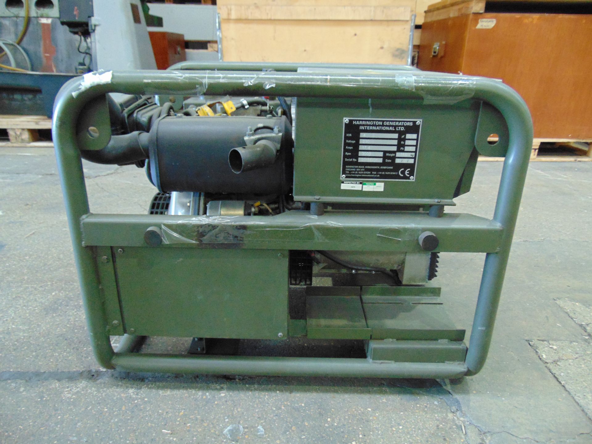 Harrington 4 kVA, 230V Diesel Generator - Bild 6 aus 8