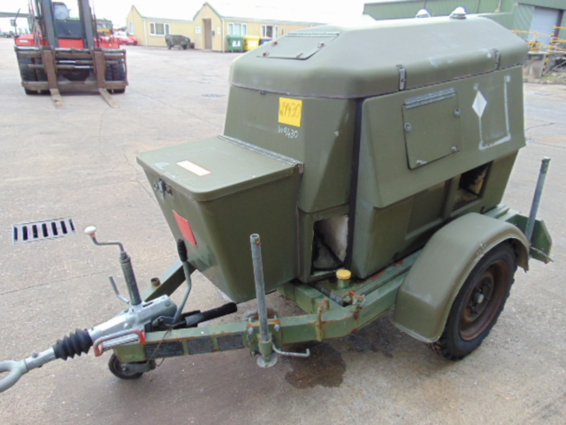 Ex Uk Royal Air Force Trailer Mounted 25 KVA Generator - Image 3 of 20