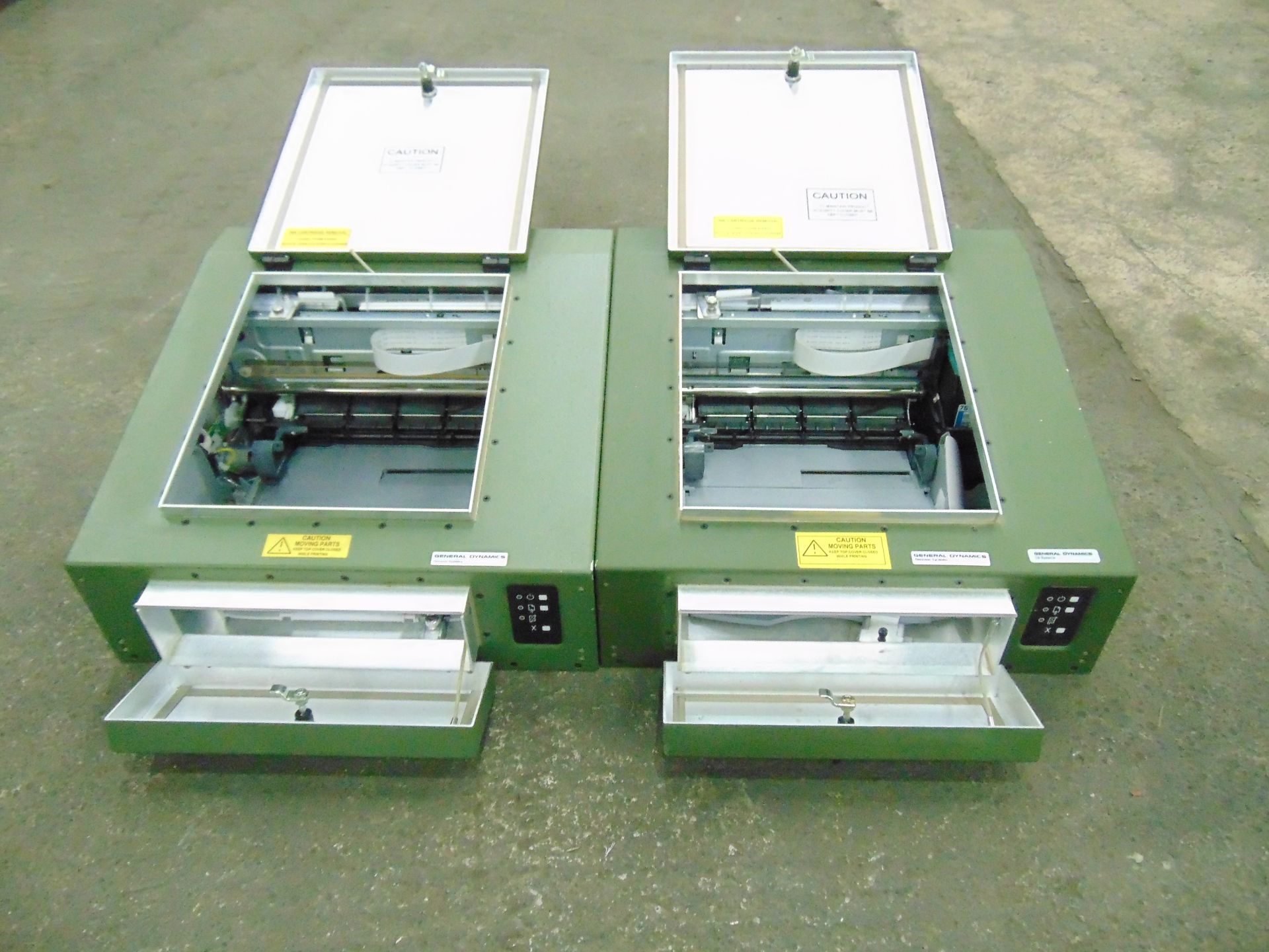 2 X General Dynamics Printers Model No. RDJ6122N - Image 3 of 11