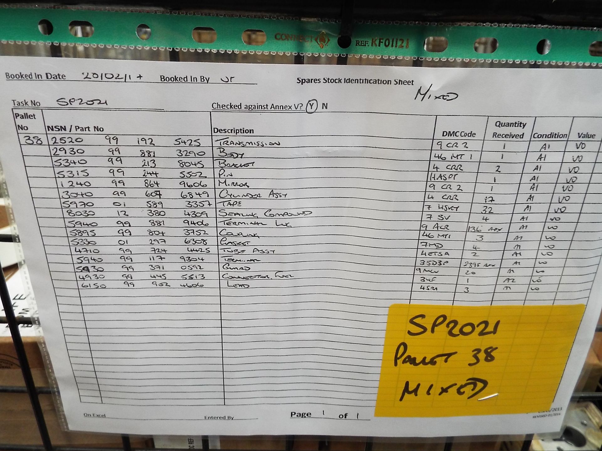 Mixed Stillage of Adhesive, Truck and FV Parts inc Terminal Lugs, Sealing Compound, Couplings etc - Image 9 of 9