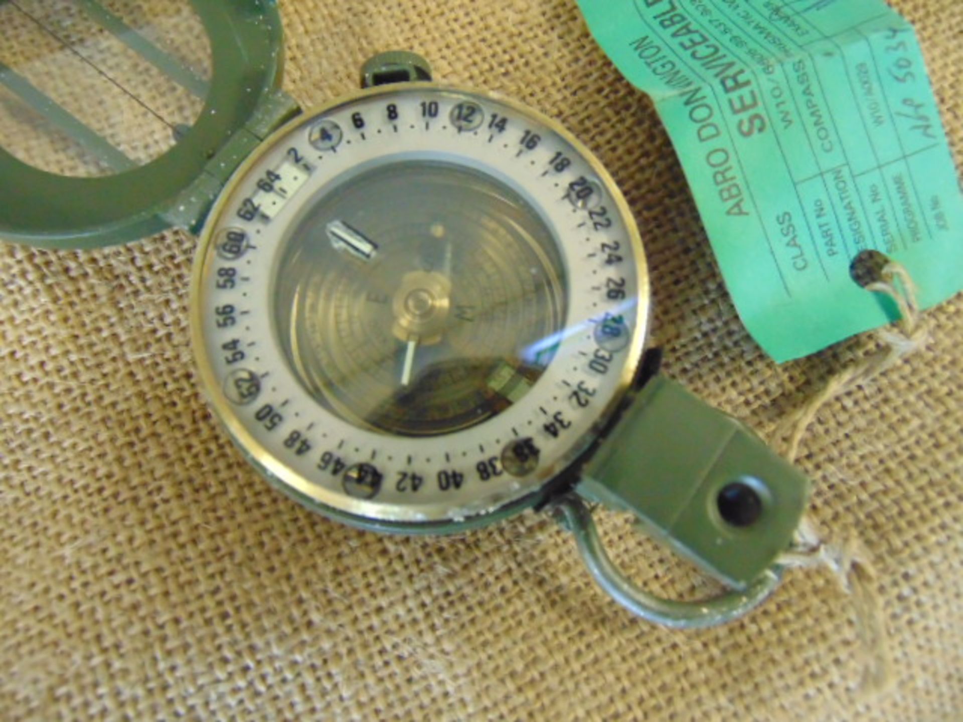 Genuine British Army Stanley Prismatic Marching Compass - Image 2 of 5