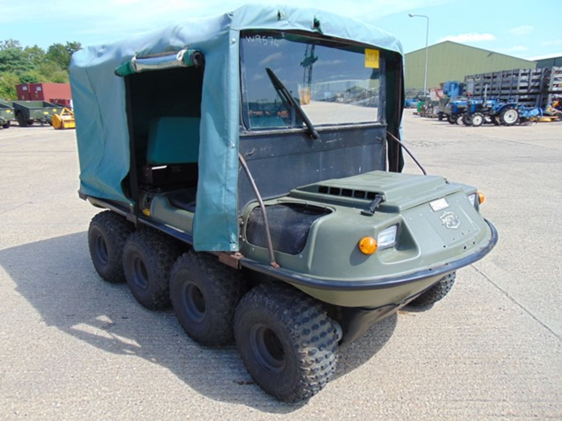 Argocat 8x8 Amphibious ATV with Canopy ONLY 1,522 hours!