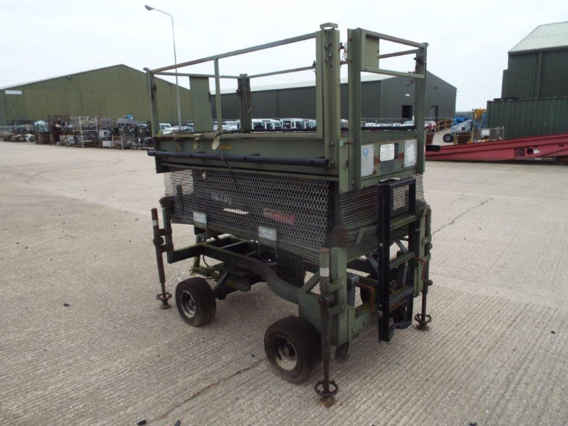 UK Lift 4m Mobile Hydraulic Work Platform - Bild 5 aus 15