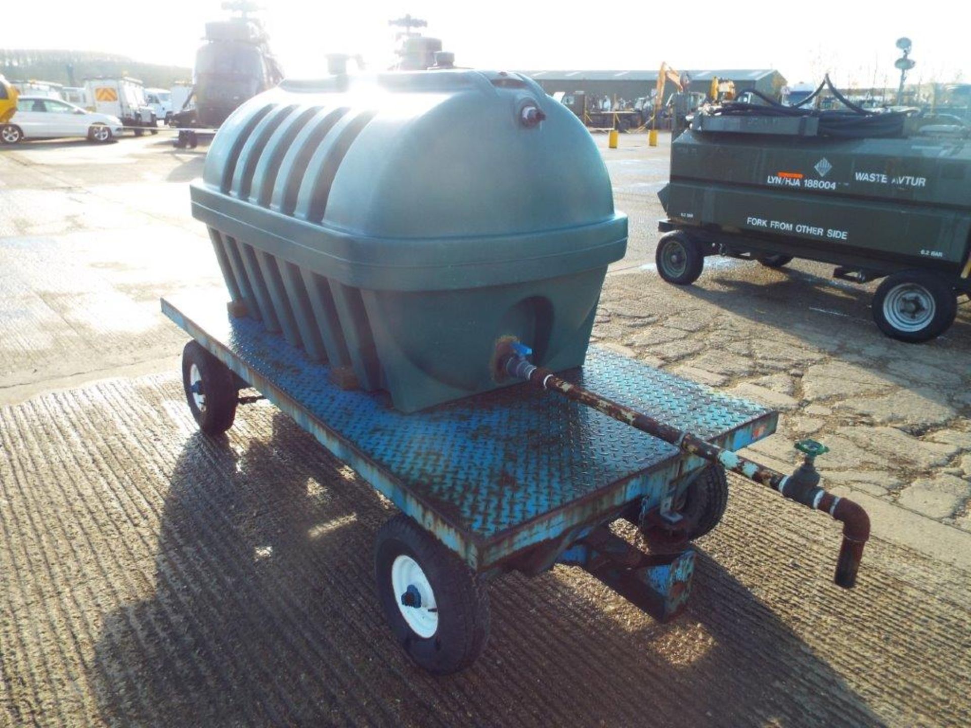 Trailer Mounted 1135 Ltr Mobile Water Bowser - Bild 5 aus 19