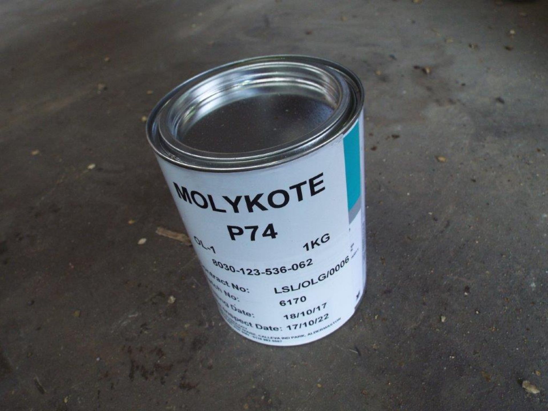 17 x Unissued 1Kg Tubs of Molykote P74 PTFE Super Anti-Seize Grease - Image 2 of 5