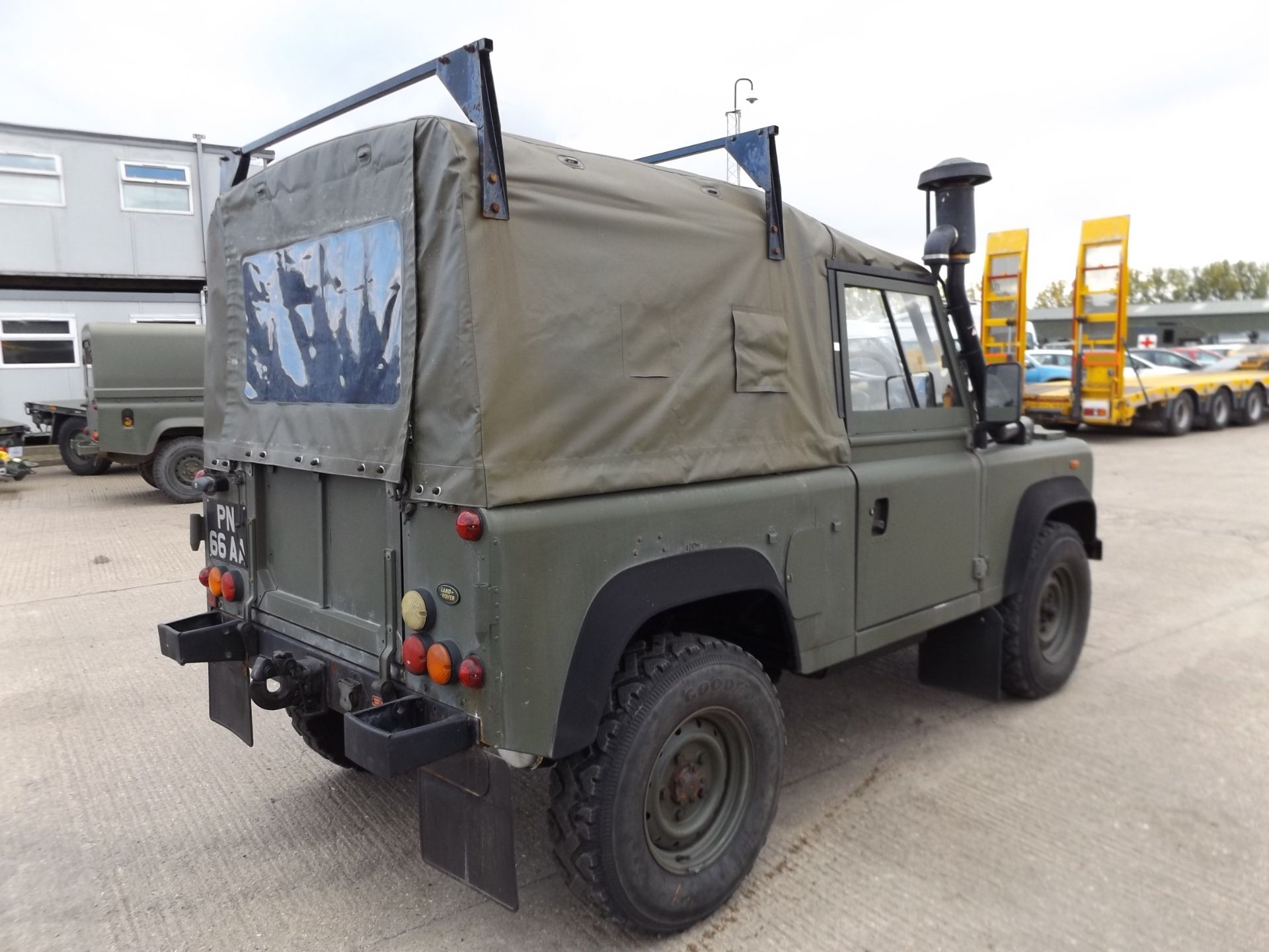 Very Rare Royal Marines Winter/Water Land Rover Wolf 90 Soft Top - Image 8 of 25