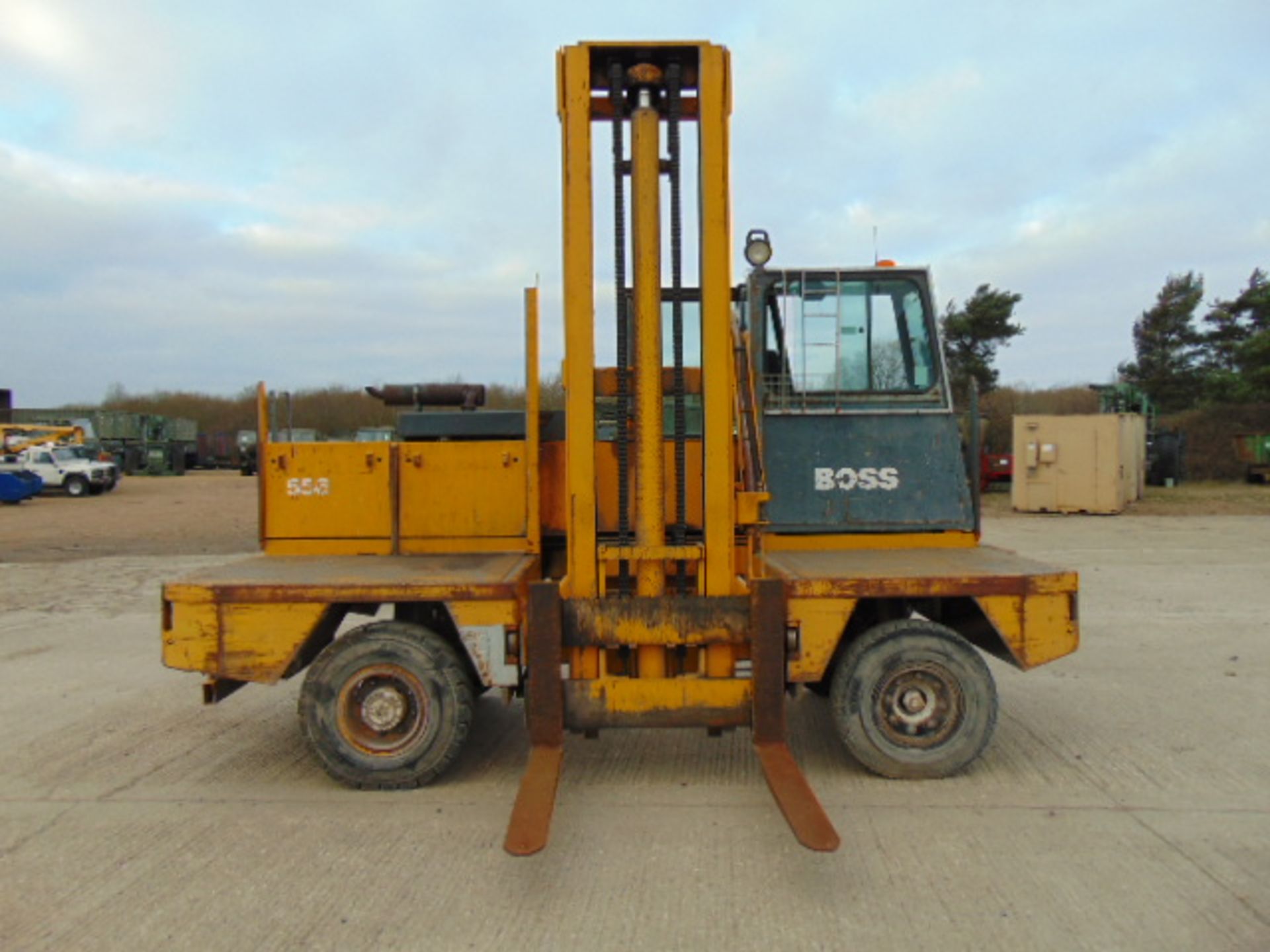 Lancer Boss 556 Sideloader Diesel Forklift - Bild 5 aus 17