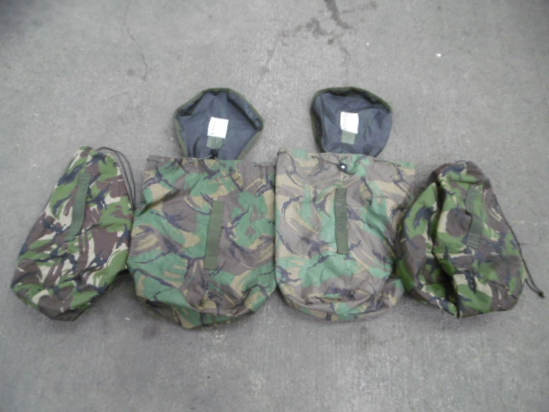 3 x Woodland Camoflaged Drawstring Bags