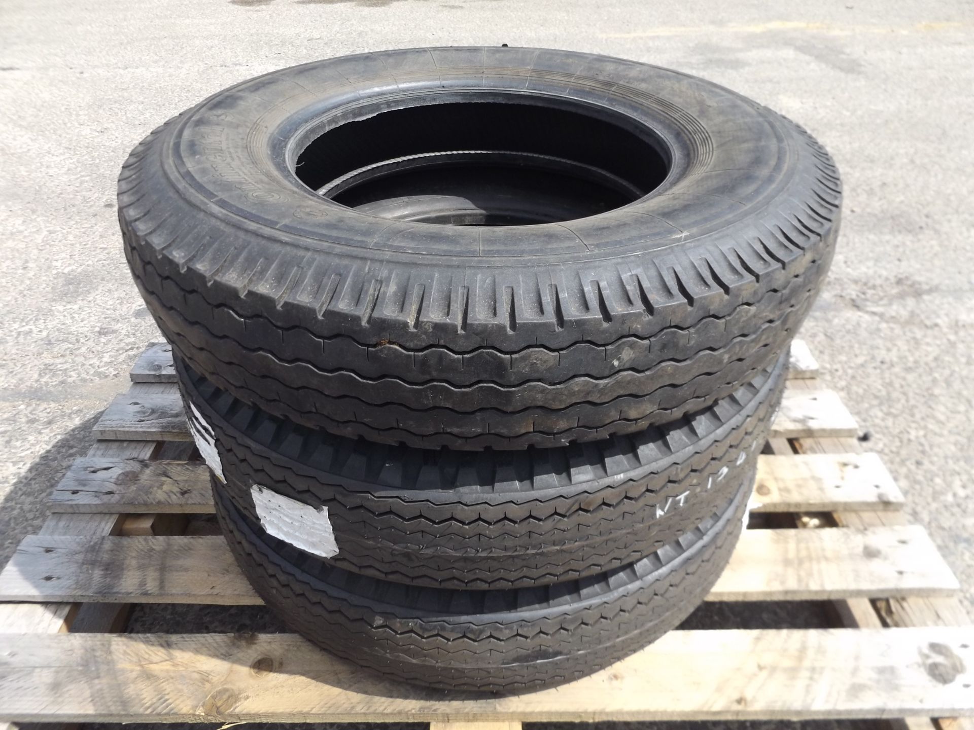 3 x Continental 6.50-16 Tyres