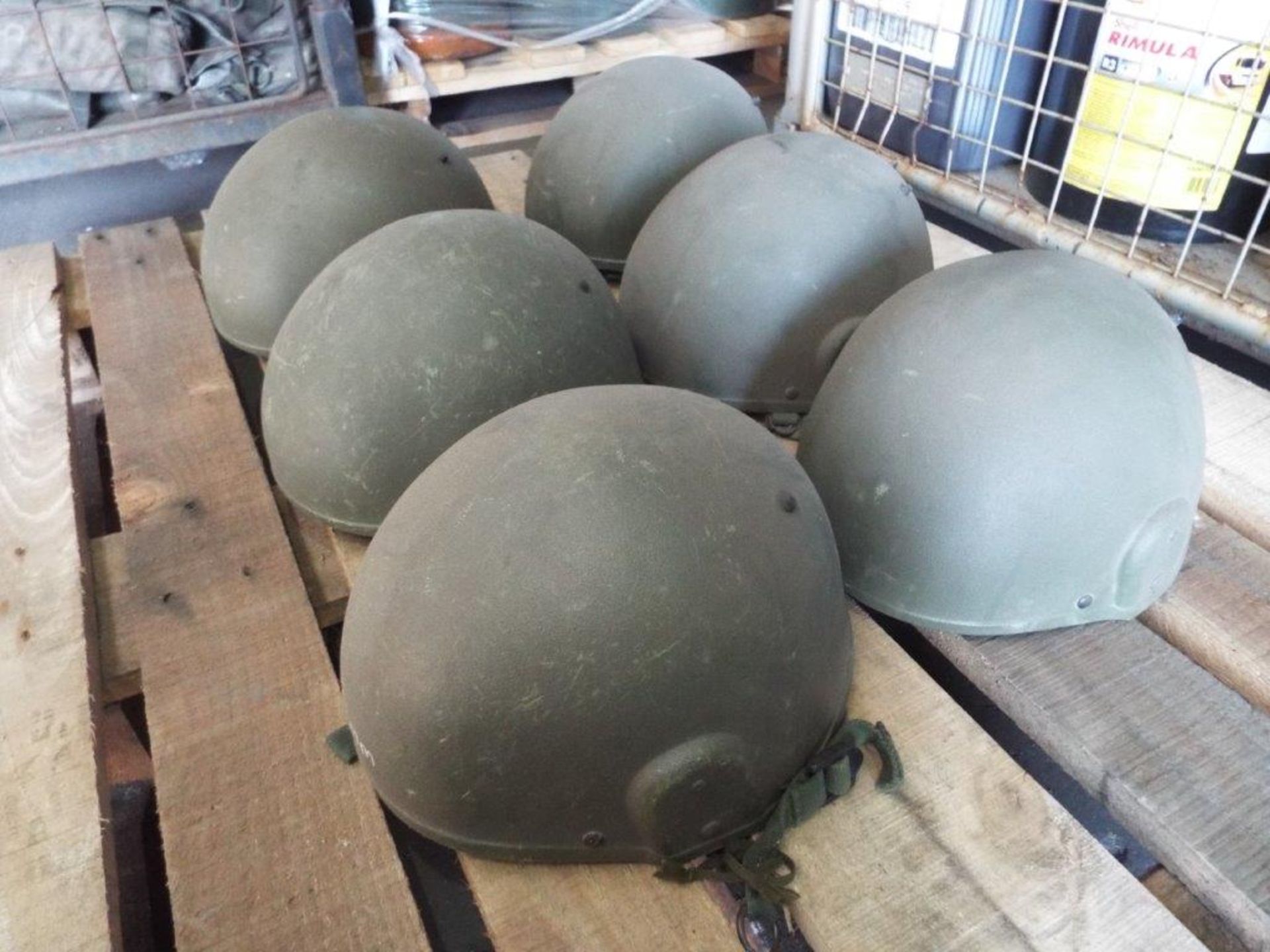 6 x General Service Mk6 Combat Helmets - Image 2 of 5