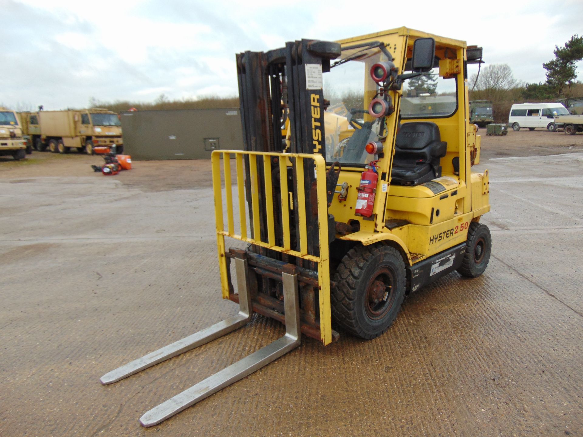 Hyster 2.50 Class C, Zone 2 Protected Diesel Forklift - Image 3 of 25