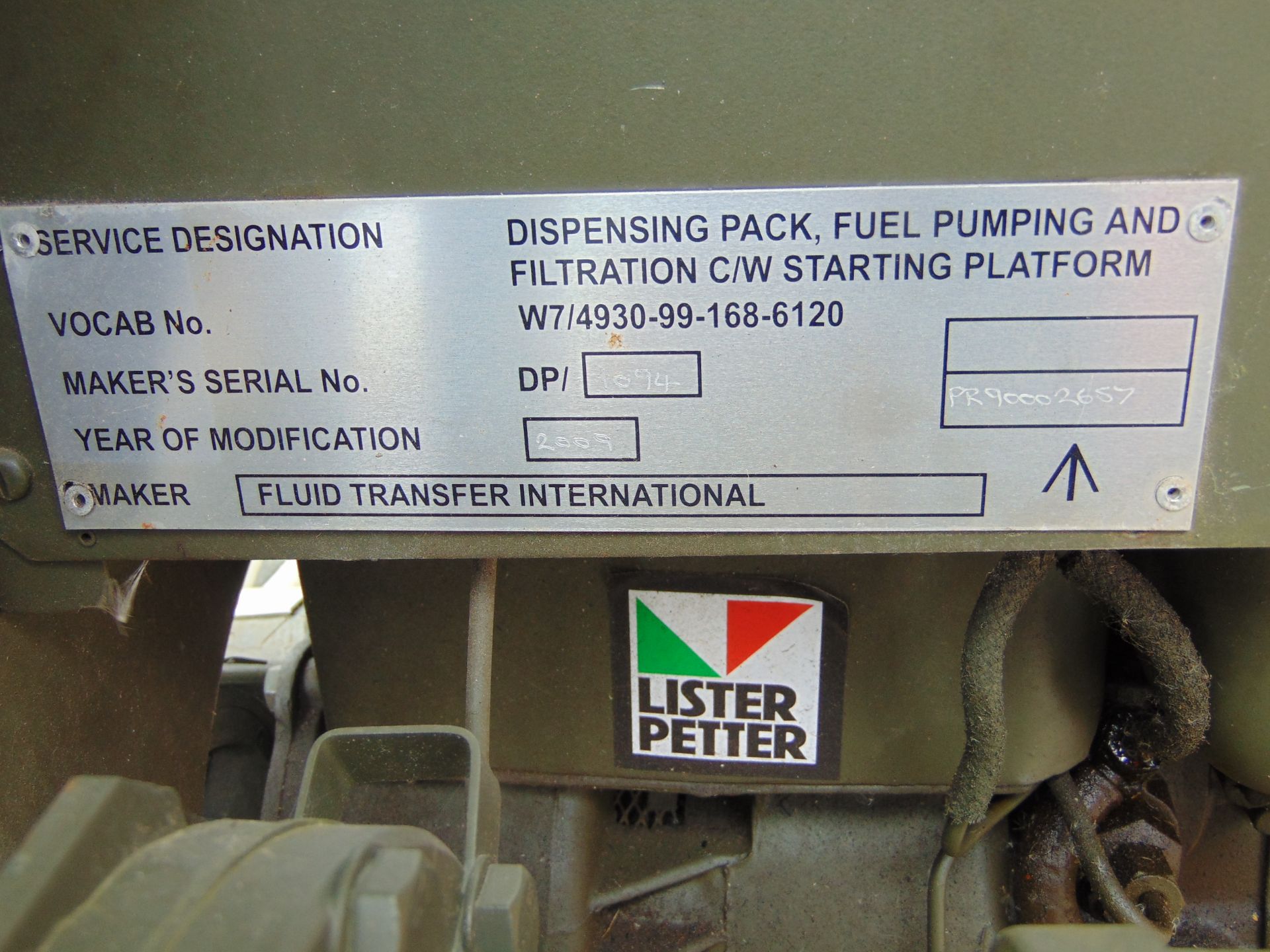 Fuel/Fluid Pumping & Dispensing Unit - Image 8 of 9