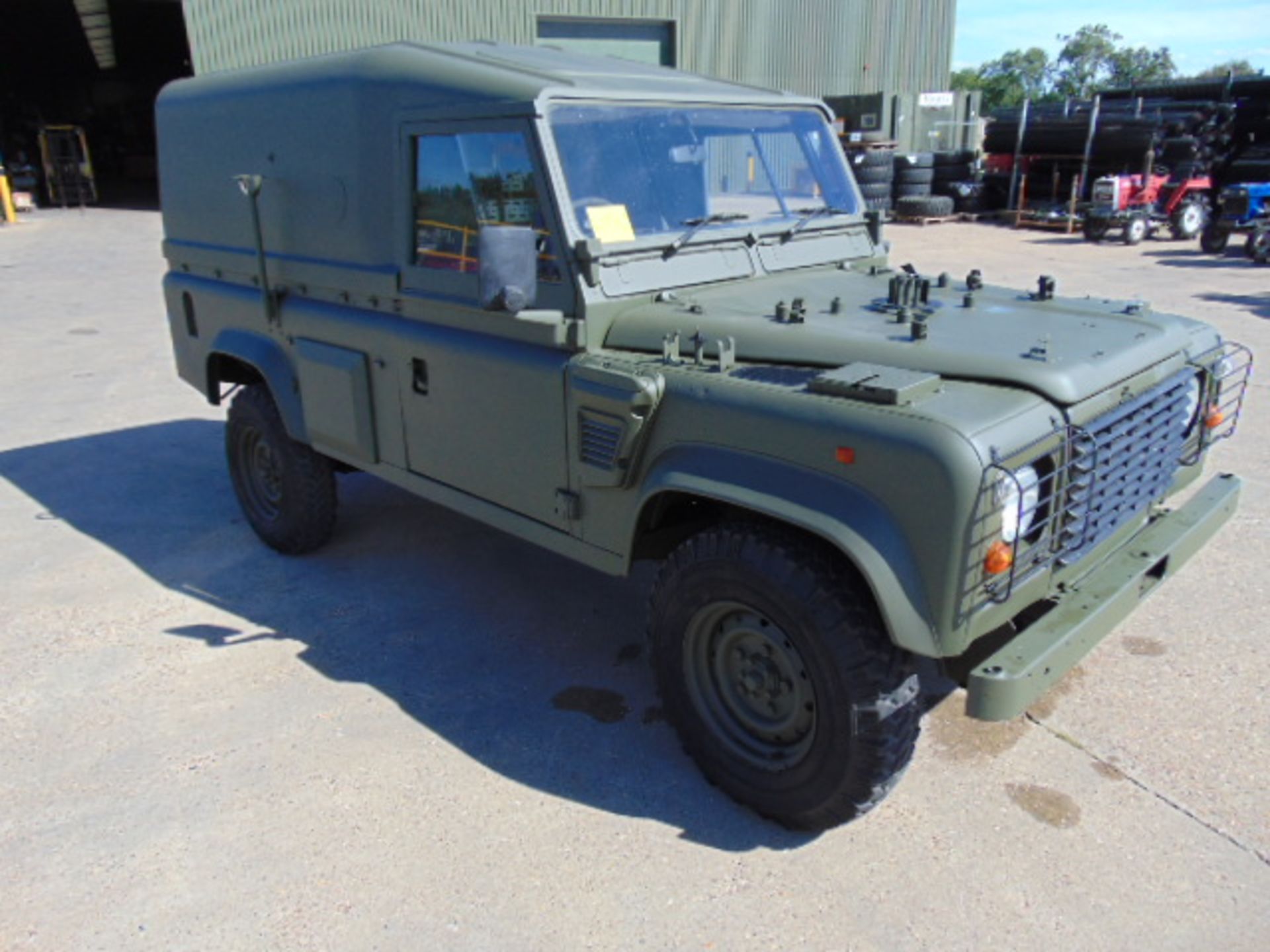 Military Specification Land Rover Wolf 110 Hard Top FFR