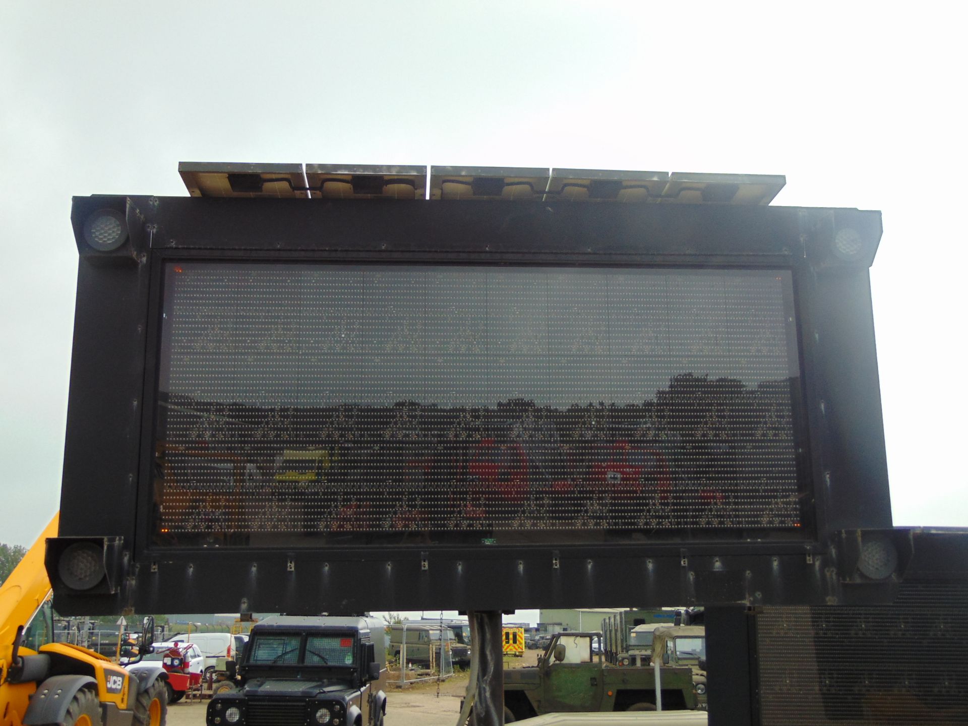 American Signal Co. Single Axle Trailer Mounted Solar Message Board - Image 5 of 24