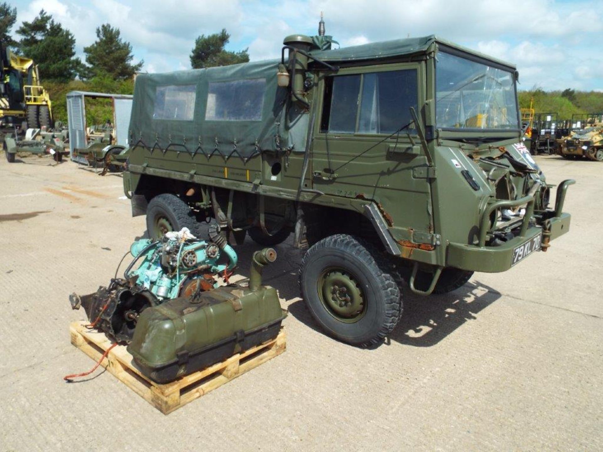 Military Specification Pinzgauer 4X4 Soft Top