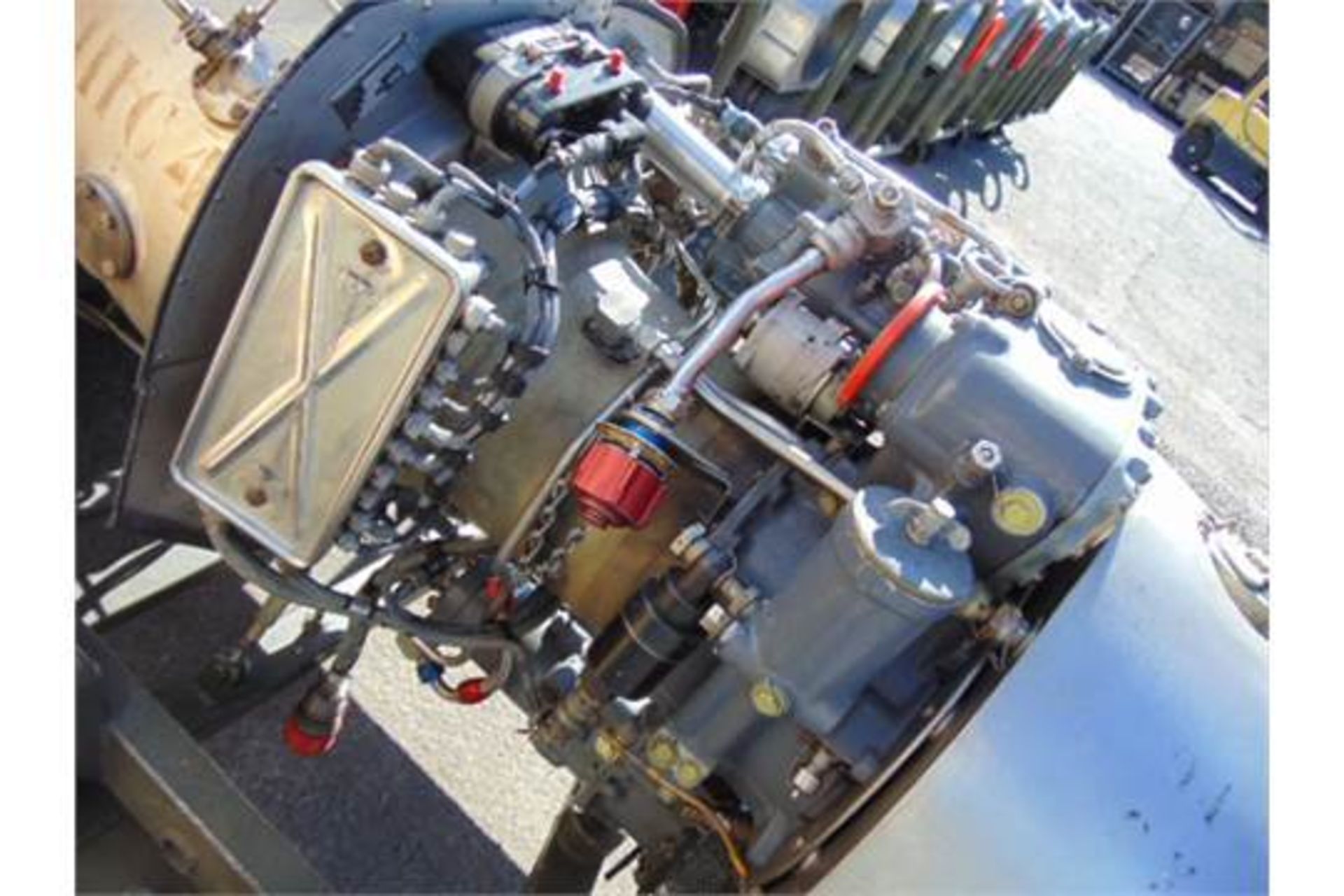 Rolls Royce / Turbomeca Turbine 3C4 Jet Engine 1300 SHP complete with Transportation Cradle - Image 9 of 12