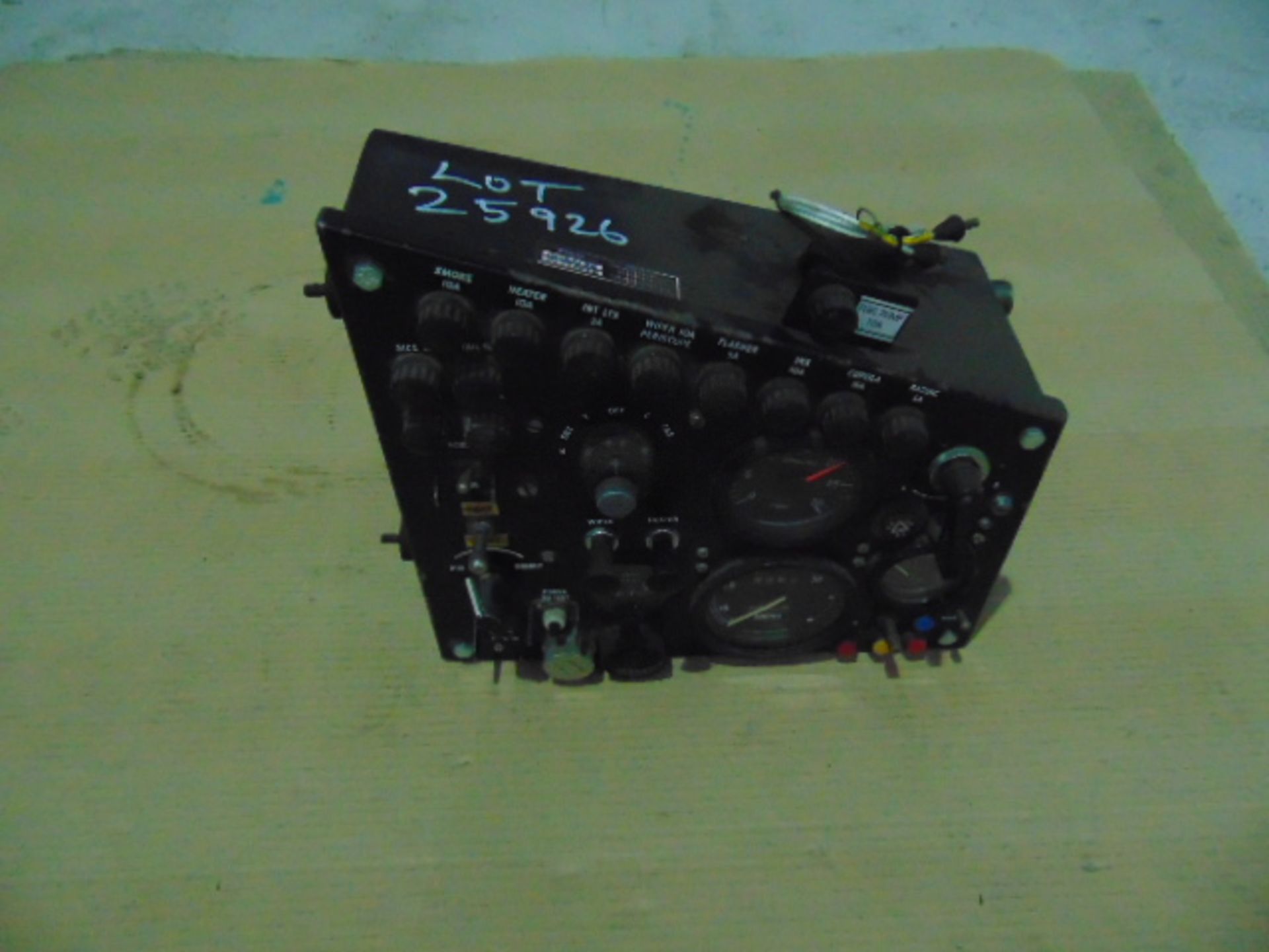 CVRT Driver Instrument Panel