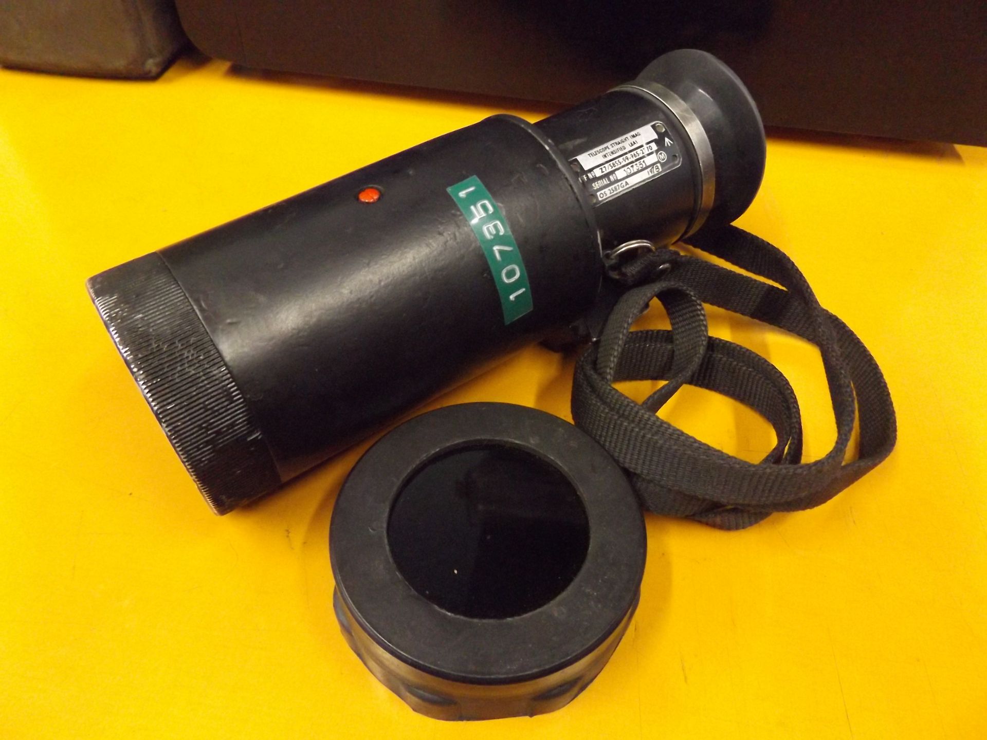 Telescope Straight Image Intensified L6A1 Scope - British Military Night Vision Pocket Scope - Image 2 of 9