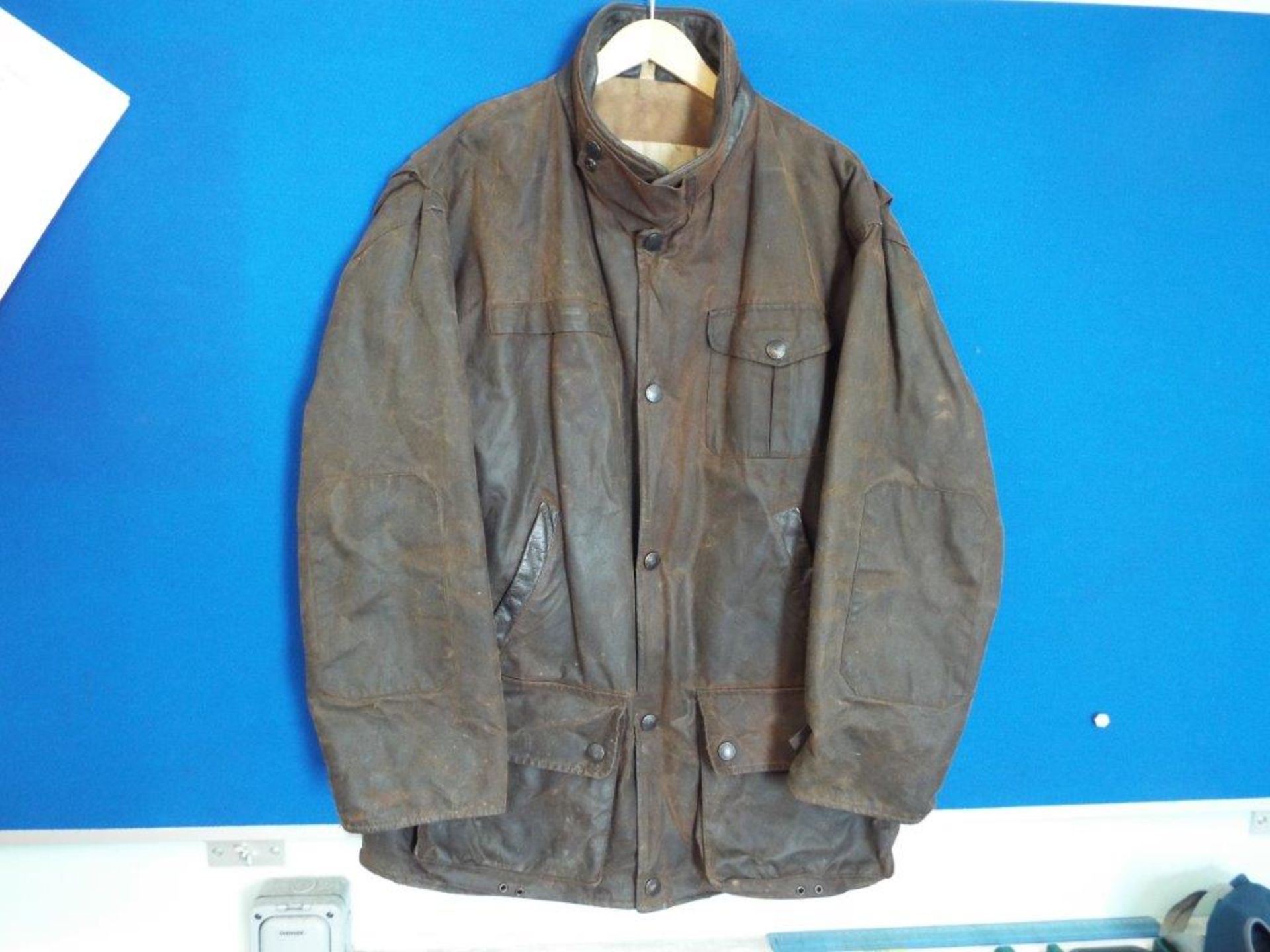 Barbour A1550 Huntsman Waxed Jacket, Size L
