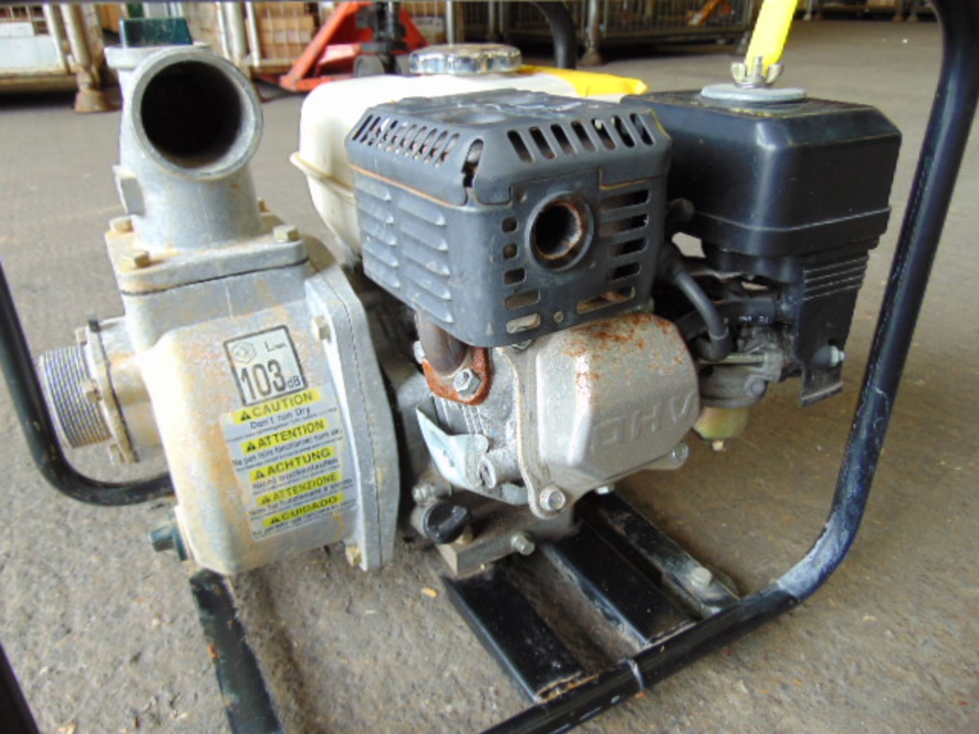 SEHS-50X Honda Powered Koshin Water Pump - Image 8 of 10