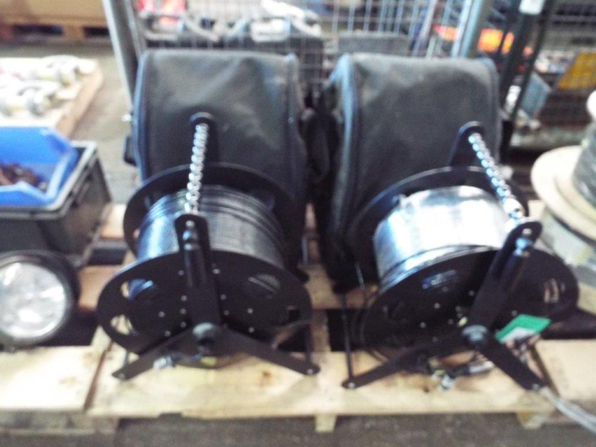 2 x Heavy Duty Cable Drums