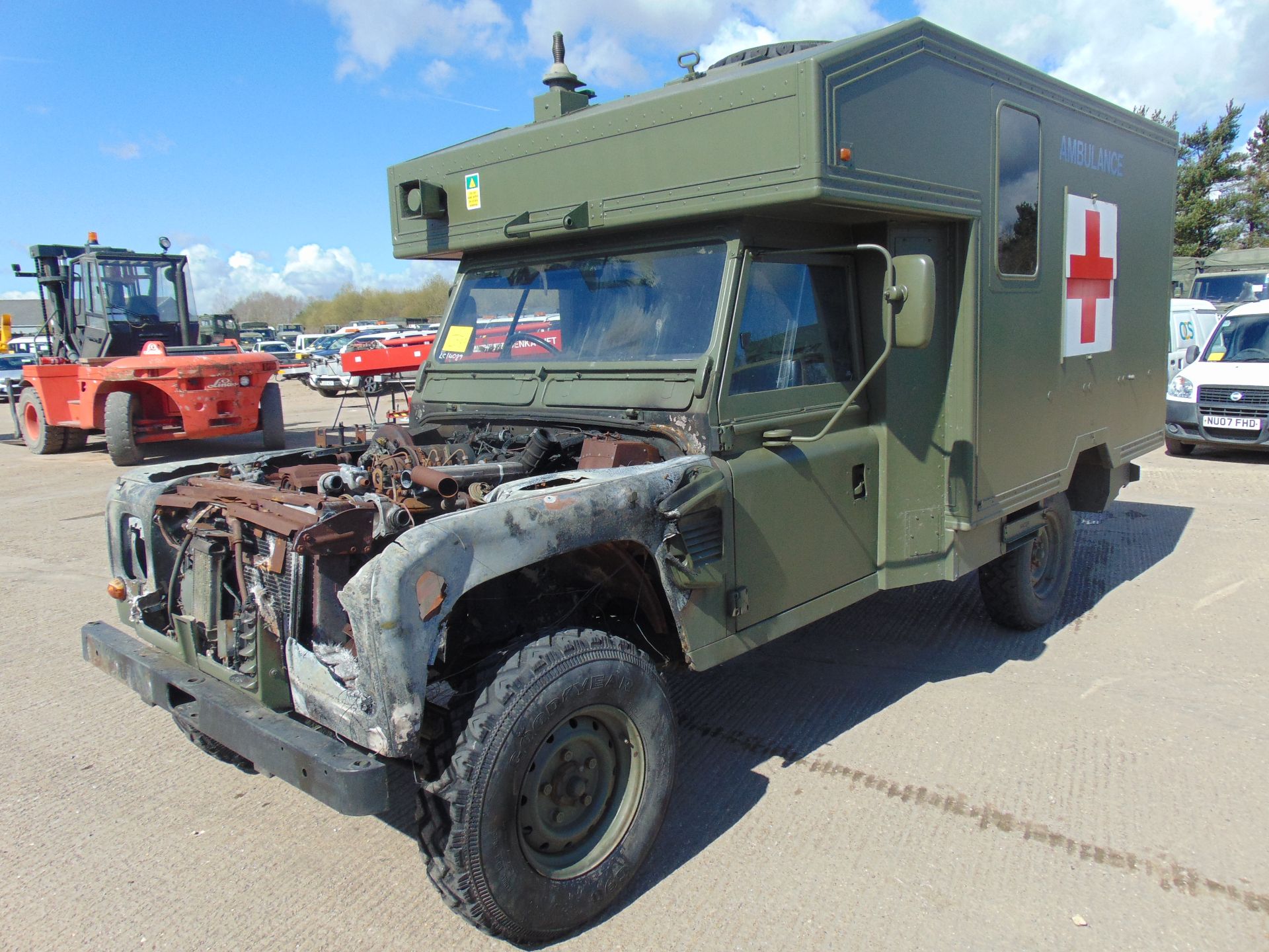 Military Specification Land Rover Wolf 130 ambulance. - Image 3 of 18