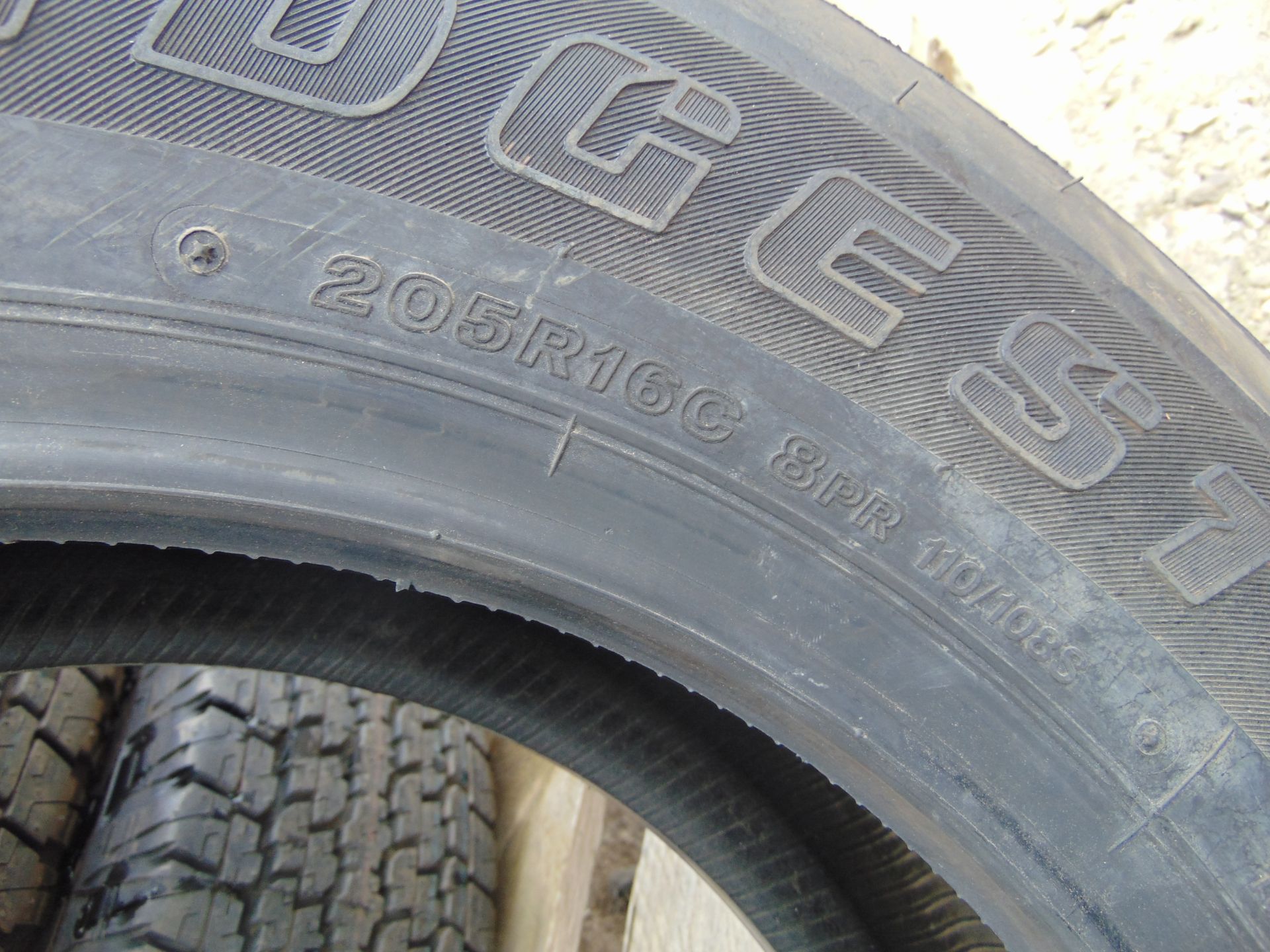 4 x Bridgestone Dueler H/T 205 R16 Tyres - Image 5 of 7