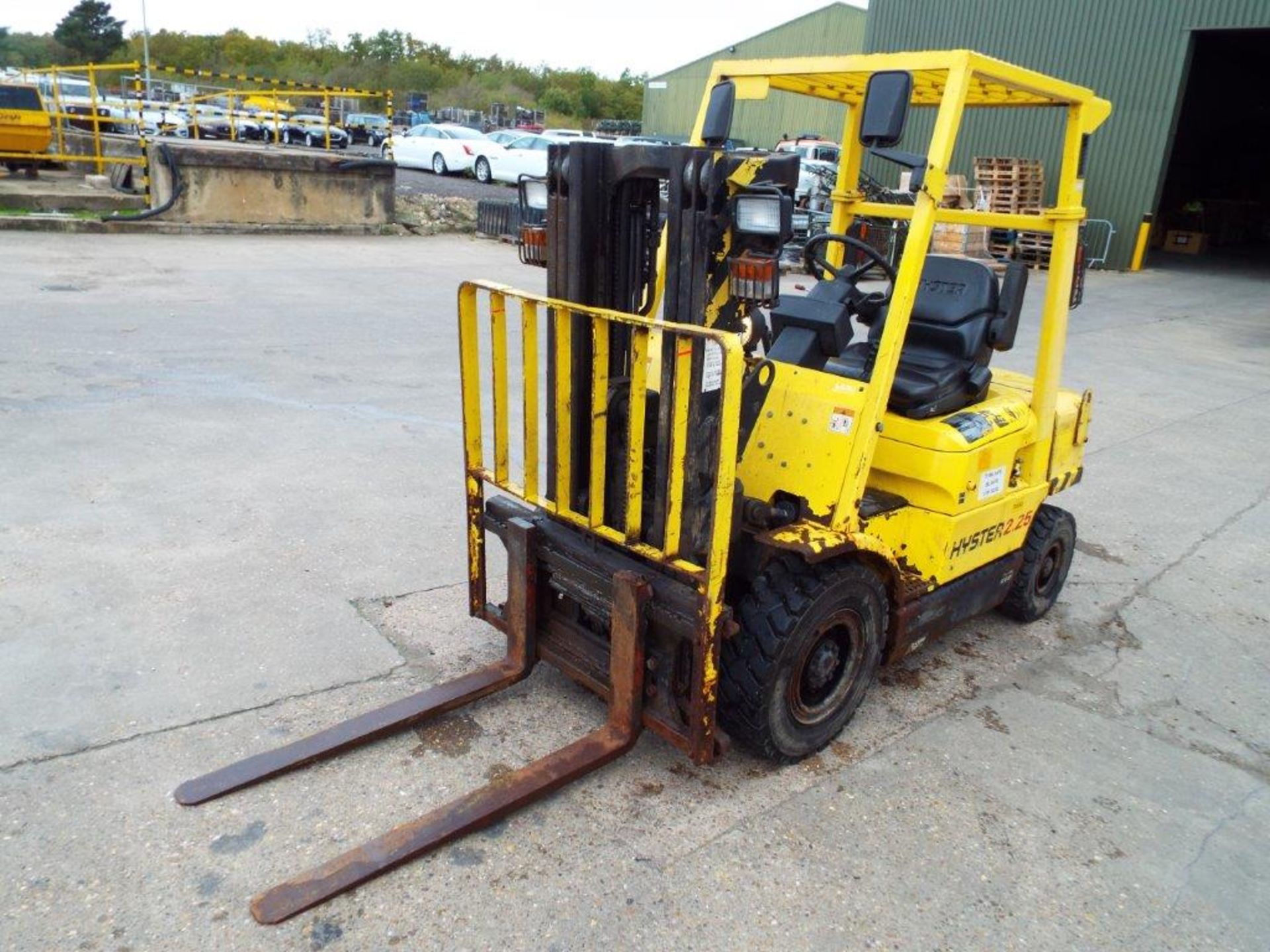 Hyster 2.25 Class C, Zone 2 Protected Diesel Container Forklift - Image 2 of 24