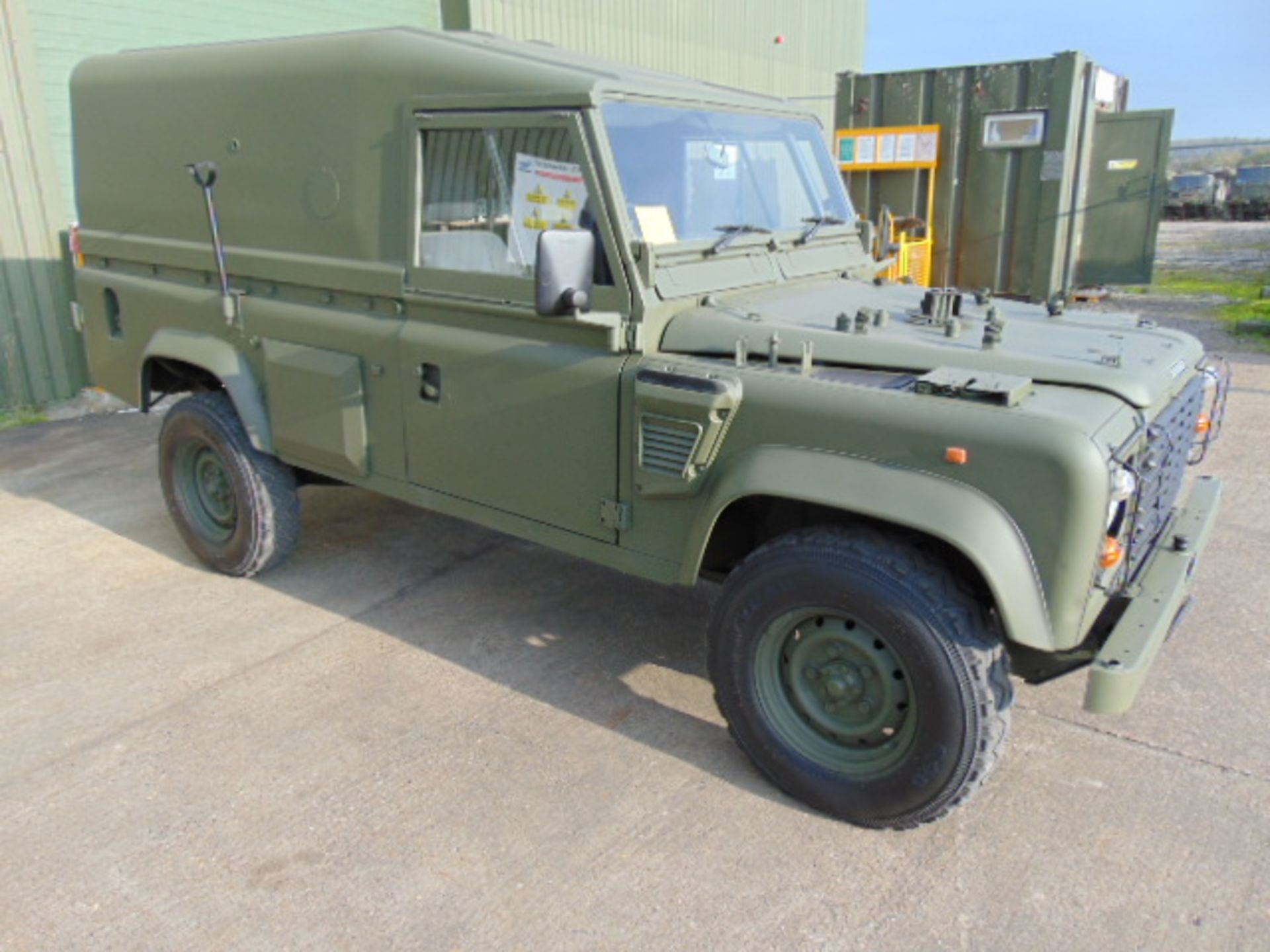 Military Specification Land Rover Wolf 110 Hard Top FFR