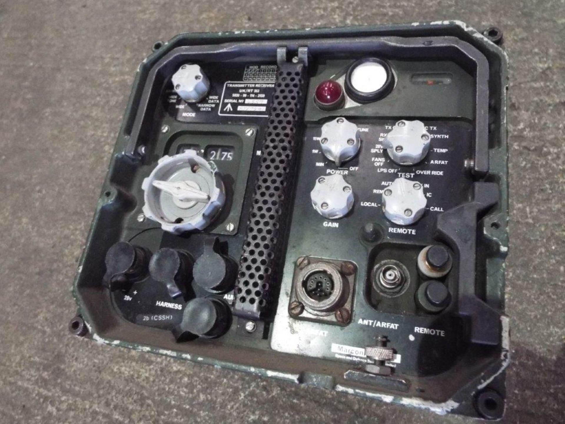Clansman RT353 Transmitter Receiver - Image 2 of 5