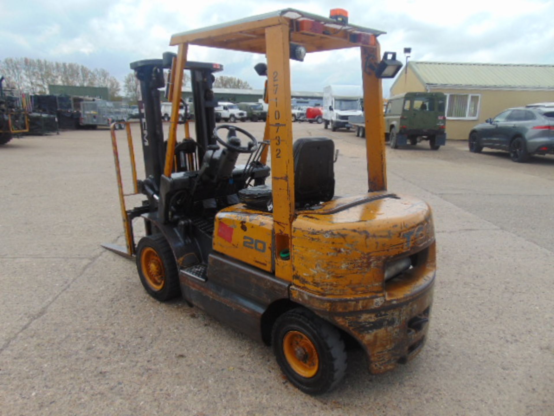 TCM FD20 Z5 T Counter Balance Diesel Container Forklift - Bild 6 aus 23