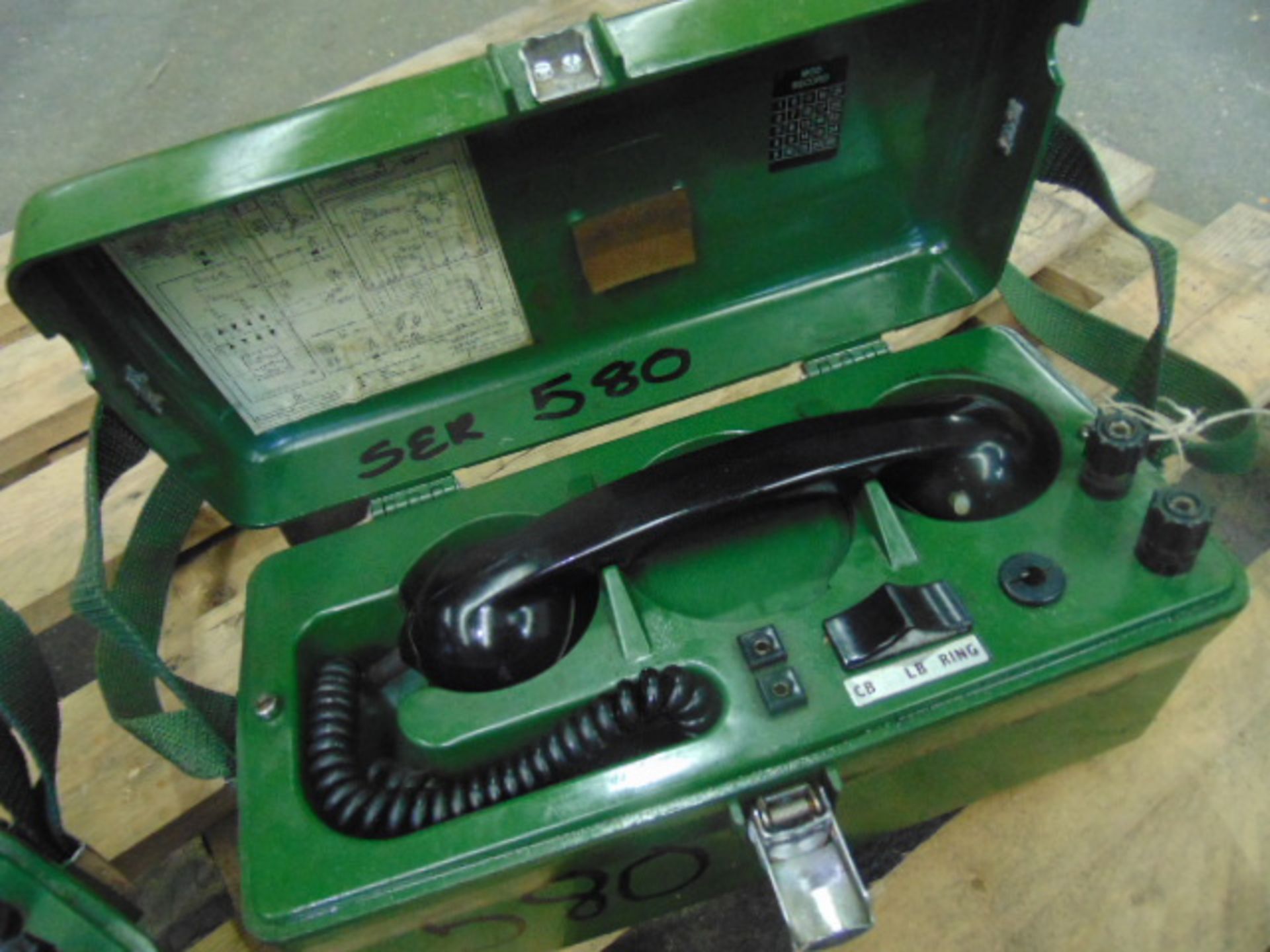 2 x PYE TMC Field Telephones - Image 3 of 6