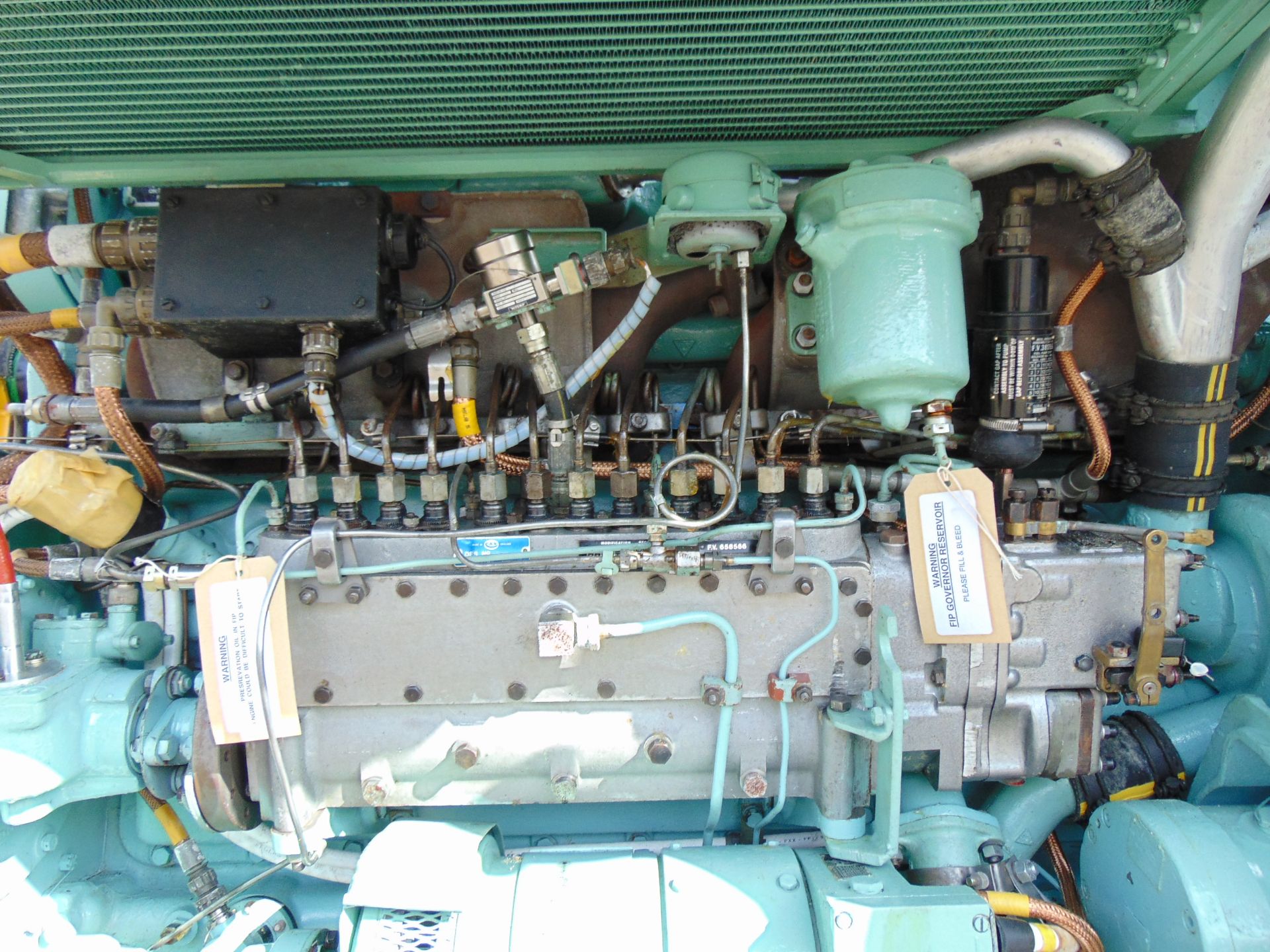 Cheiftain MBT Leyland L60 MK4 19L Vertical Six Cylinder Opposed Piston Diesel Engine Power Pack - Image 15 of 34