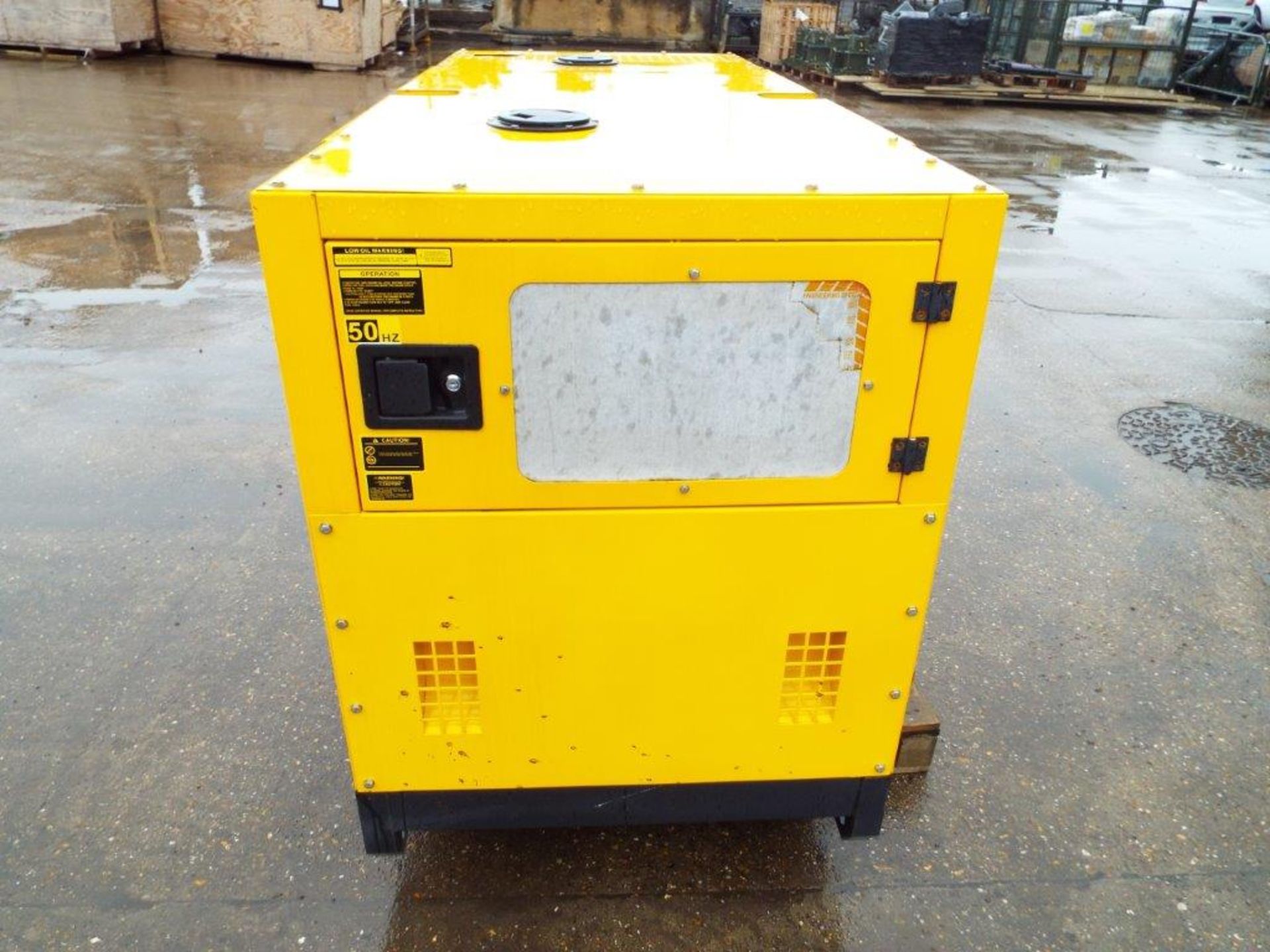 UNISSUED WITH TEST HOURS ONLY 40 KVA 3 Phase Silent Diesel Generator Set - Image 5 of 19