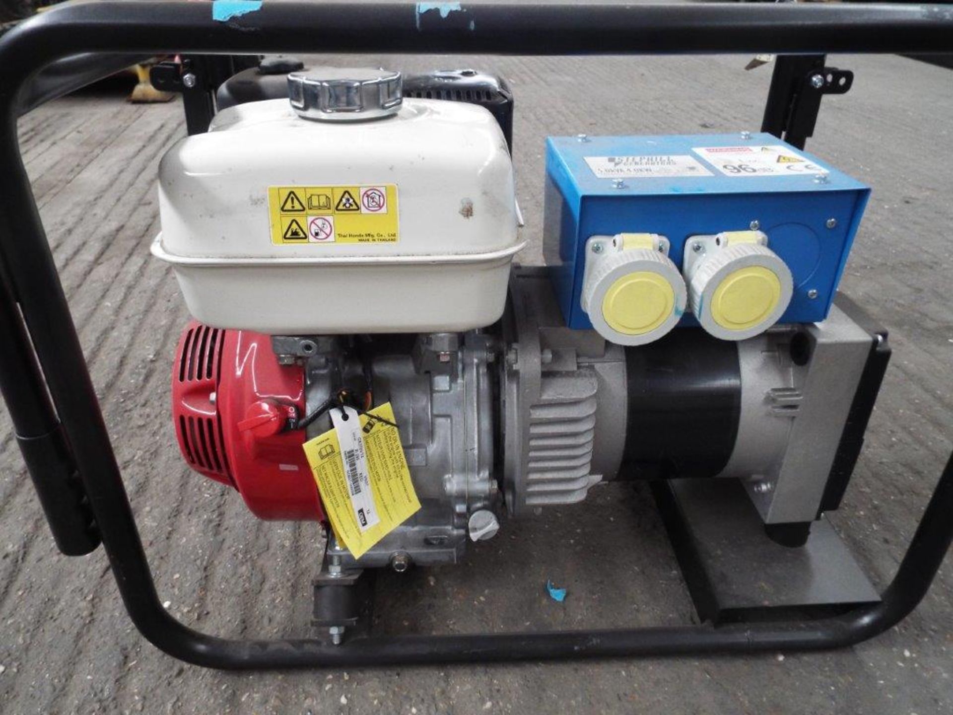 Unissued Honda GX270 Powered Stephill Generators 5.0 kVA, 4.0KW Petrol Generator - Bild 3 aus 13