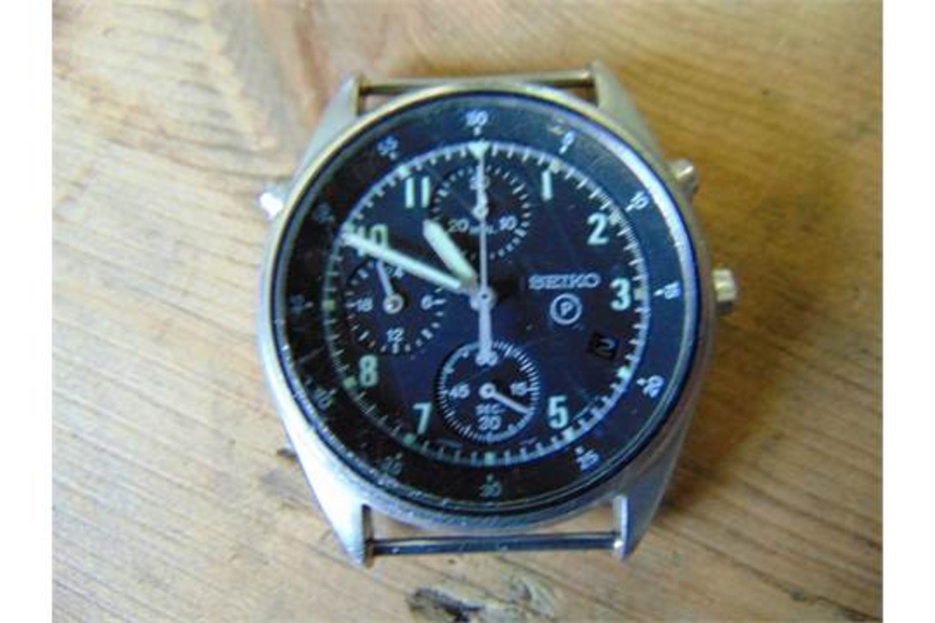 Seiko Pilots Chronograph generation 2 - Image 4 of 5