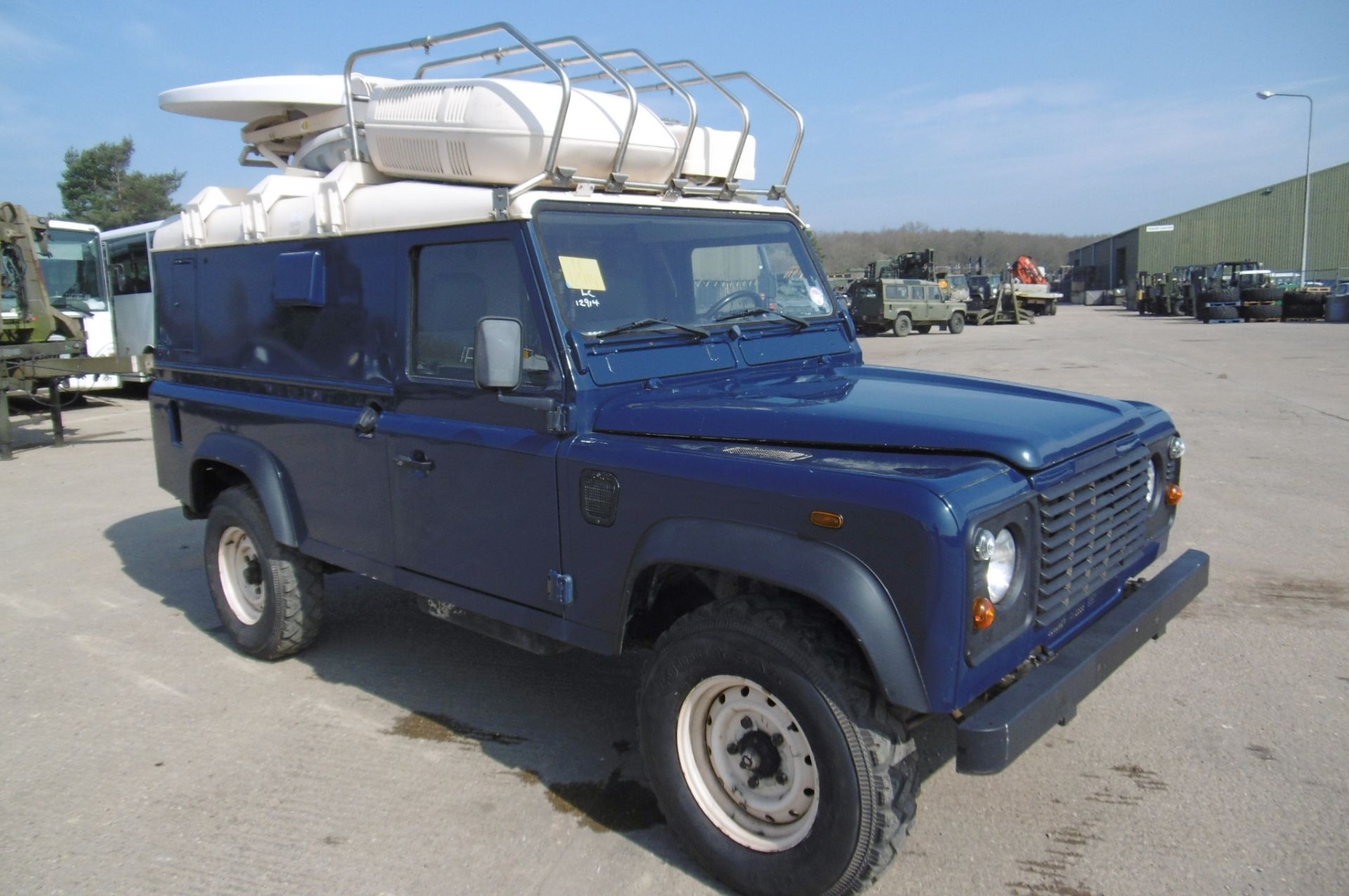 Left Hand Drive SATCOM/Communications Land Rover Defender 110 TD5