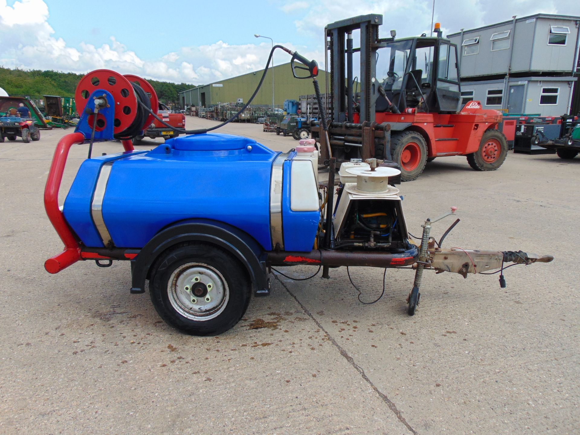 Brendon Trailer Mounted Pressure Washer with 1000 litre Water Tank and Honda GX390 Engine - Image 5 of 16