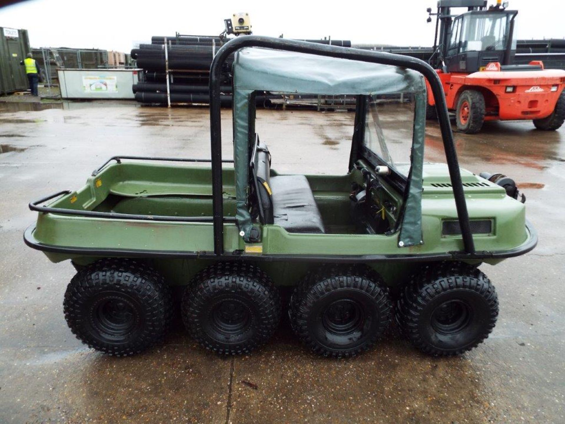 Argocat 8x8 V890-23 Amphibious ATV with Canopy and Front + Rear Winches - Image 8 of 25