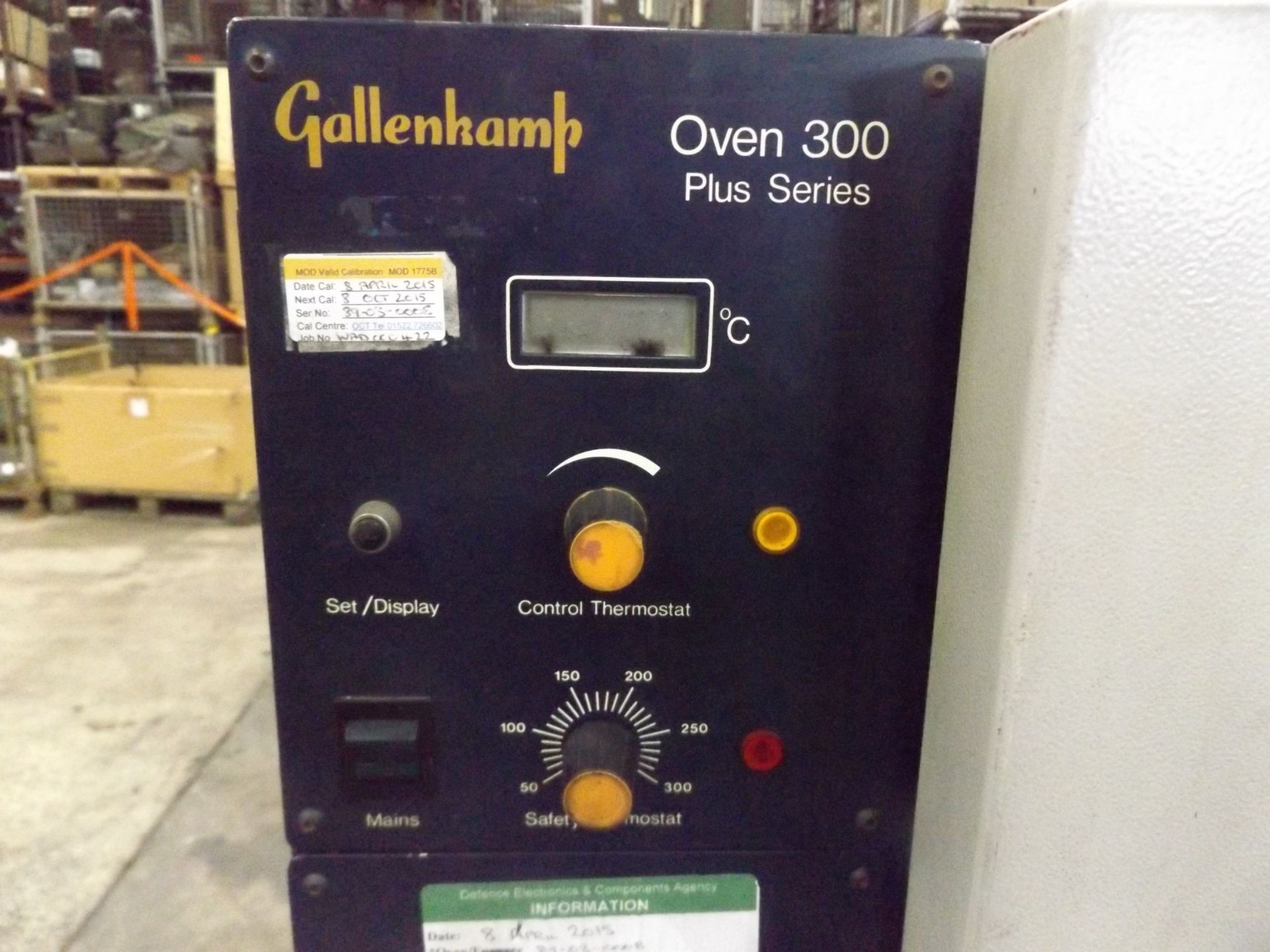 Gallenkamp 300 Plus Series Oven Cat/No OVE.200.210G - Bild 3 aus 5