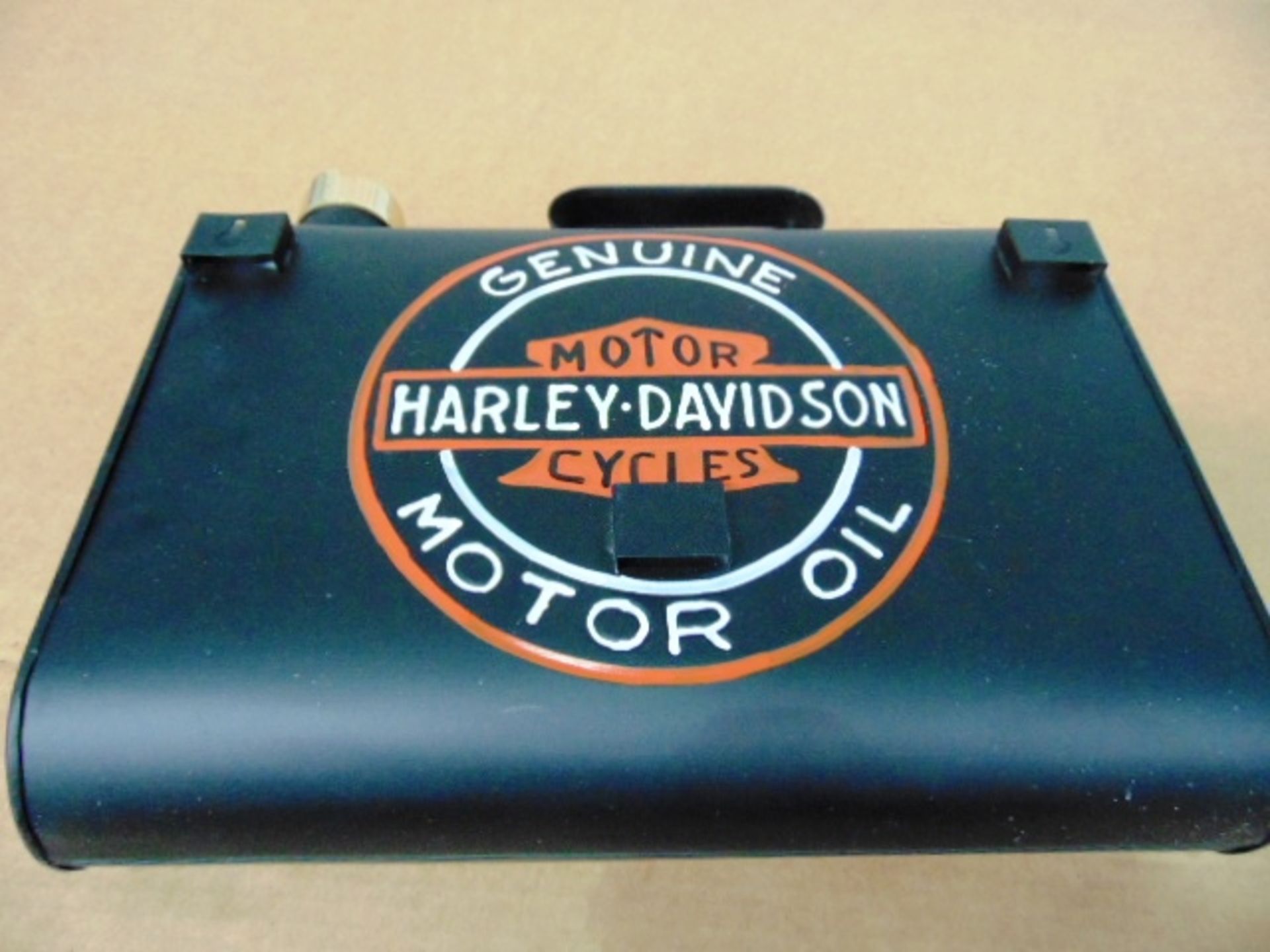 Harley Davidson Branded Slimline Oil Can - Image 3 of 6